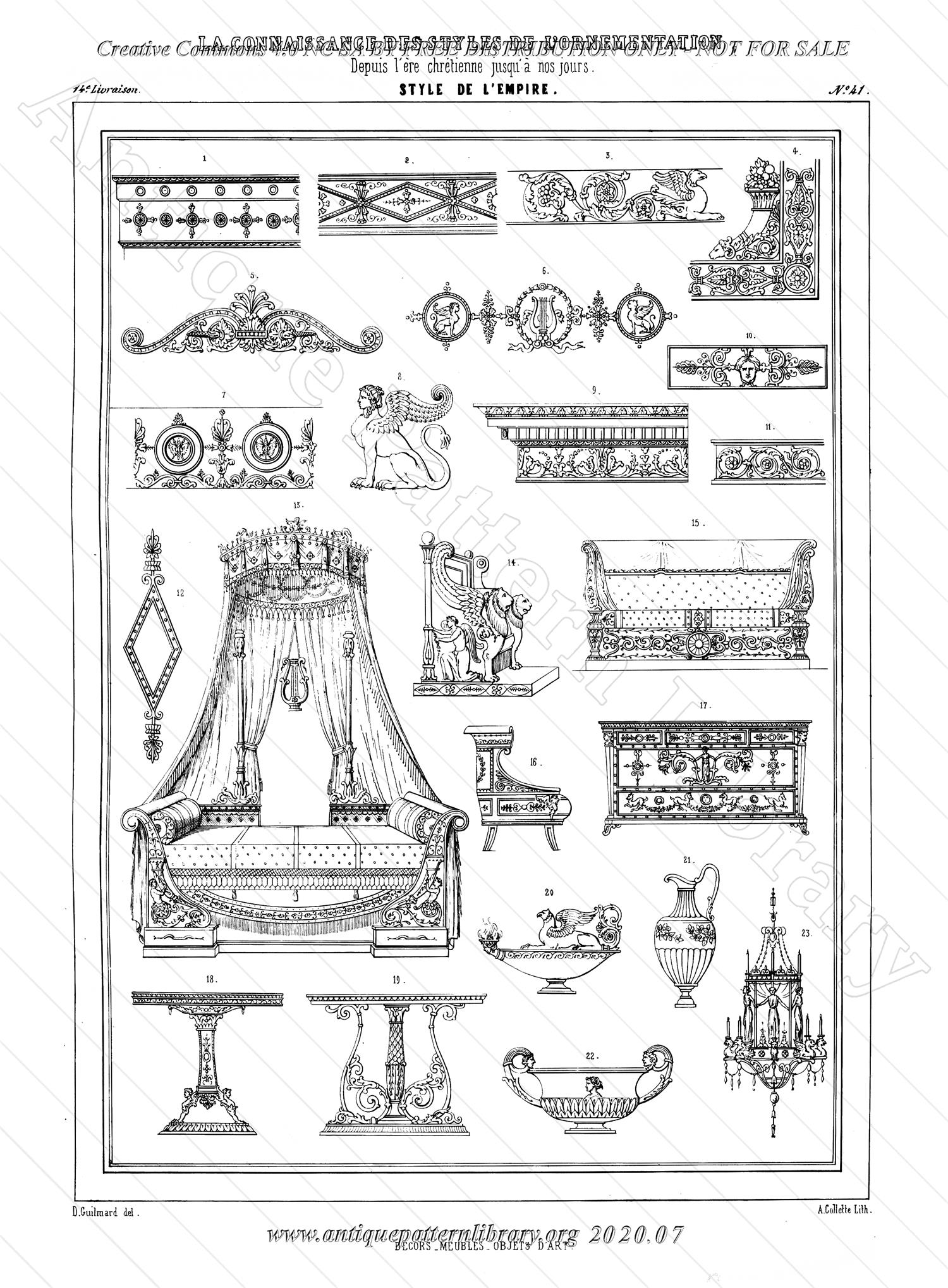 F-WM079 La Connaissances des Styles d'Ornamentation