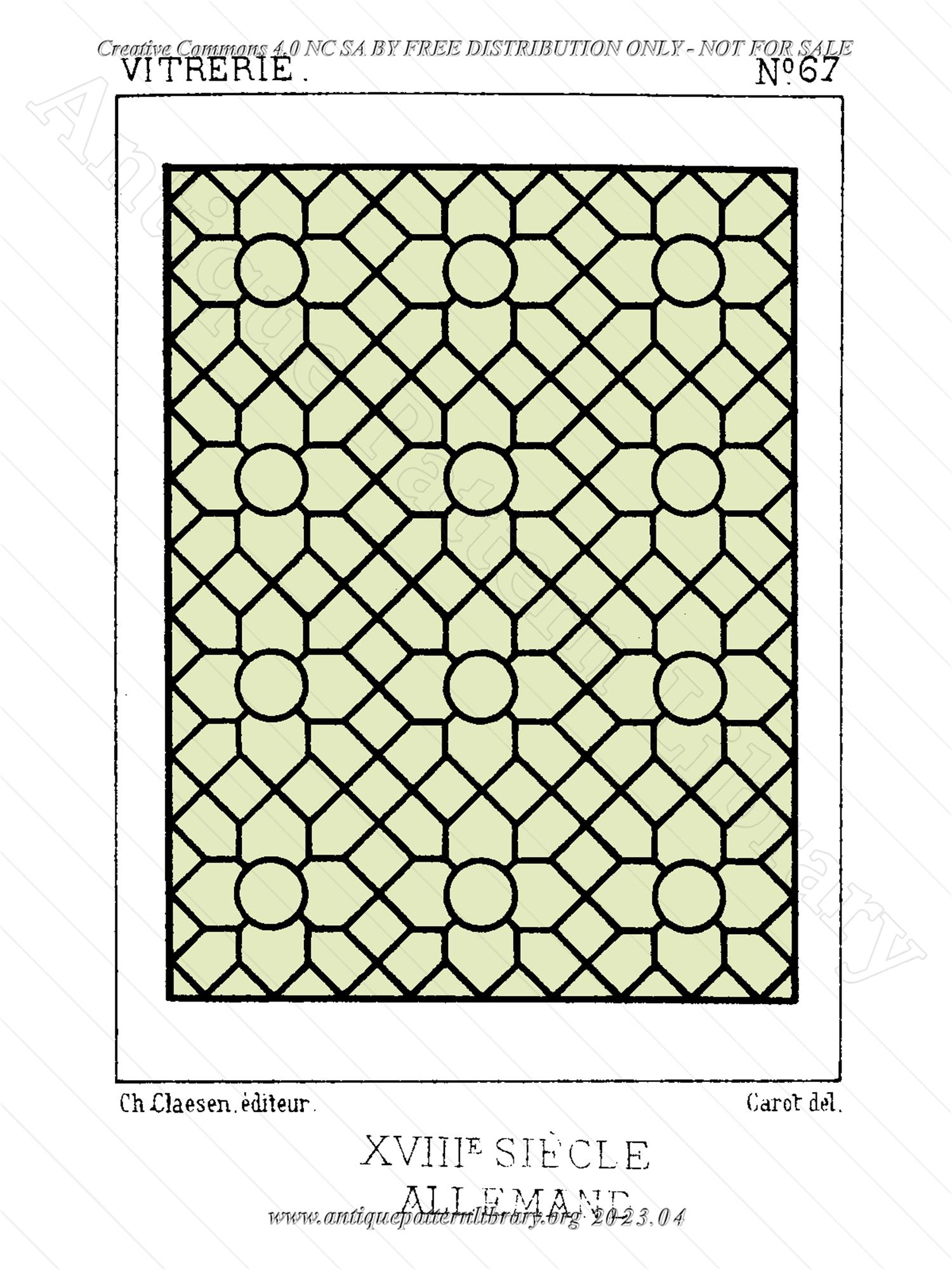 F-YS003 Dessins de Vitrerie