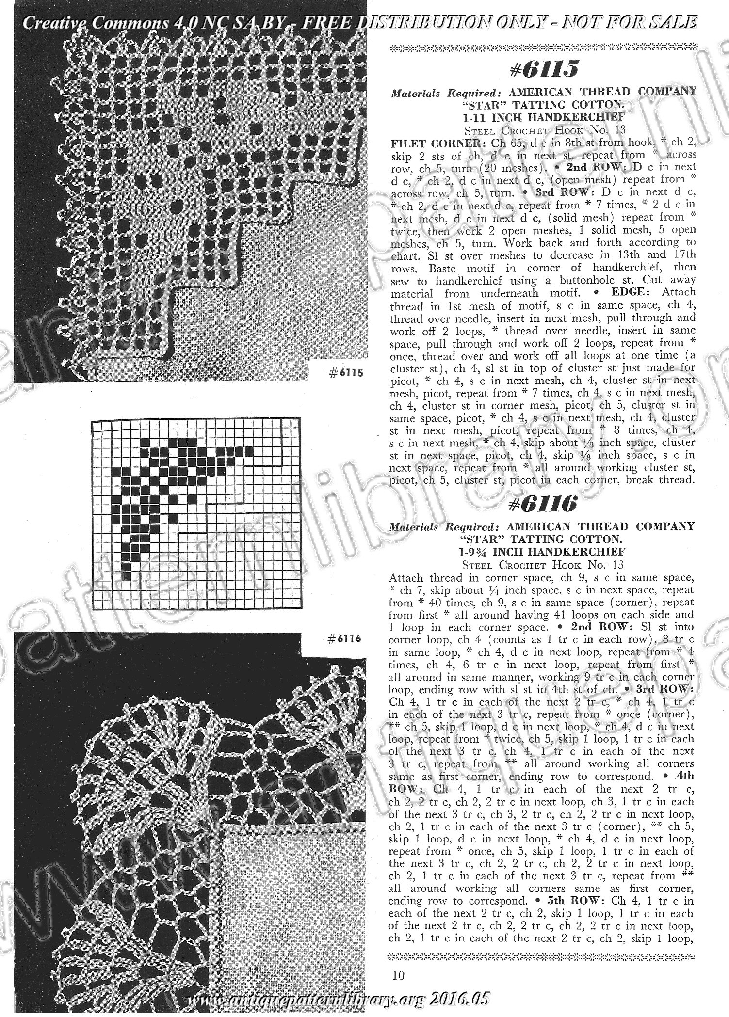 G-CC001 Handkerchief Edgings