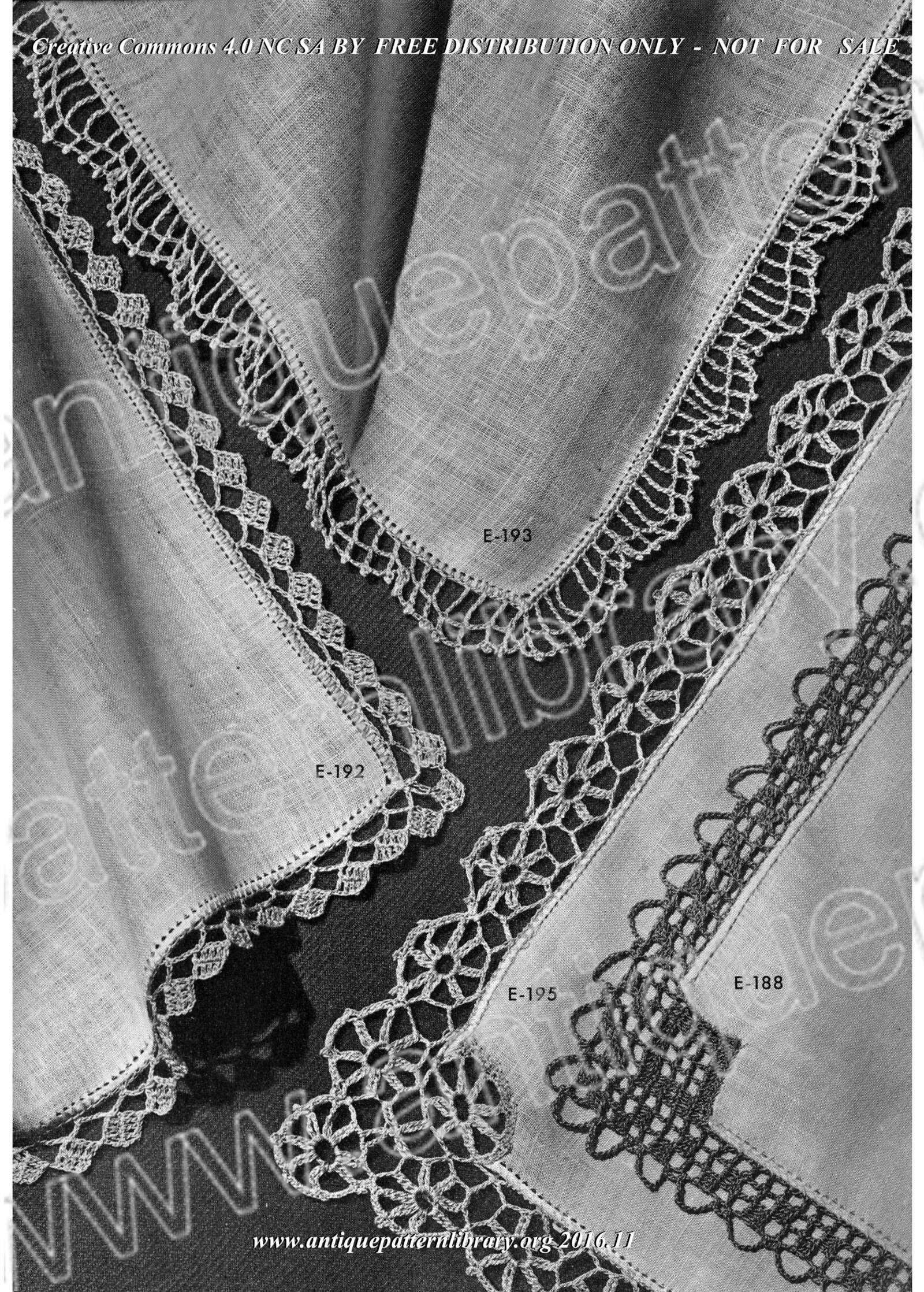 G-HD005 Handkerchief Edgings