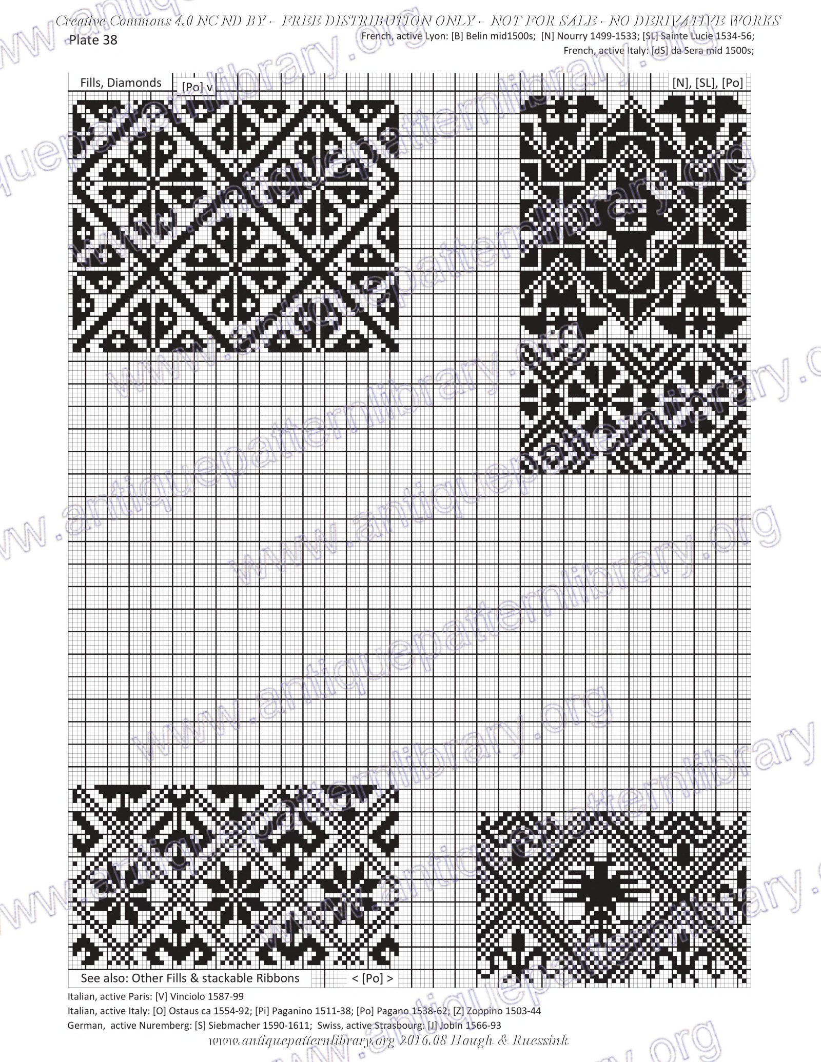 G-HH001 Design Elements of Renaissance Embroidery
No derivative use allowed