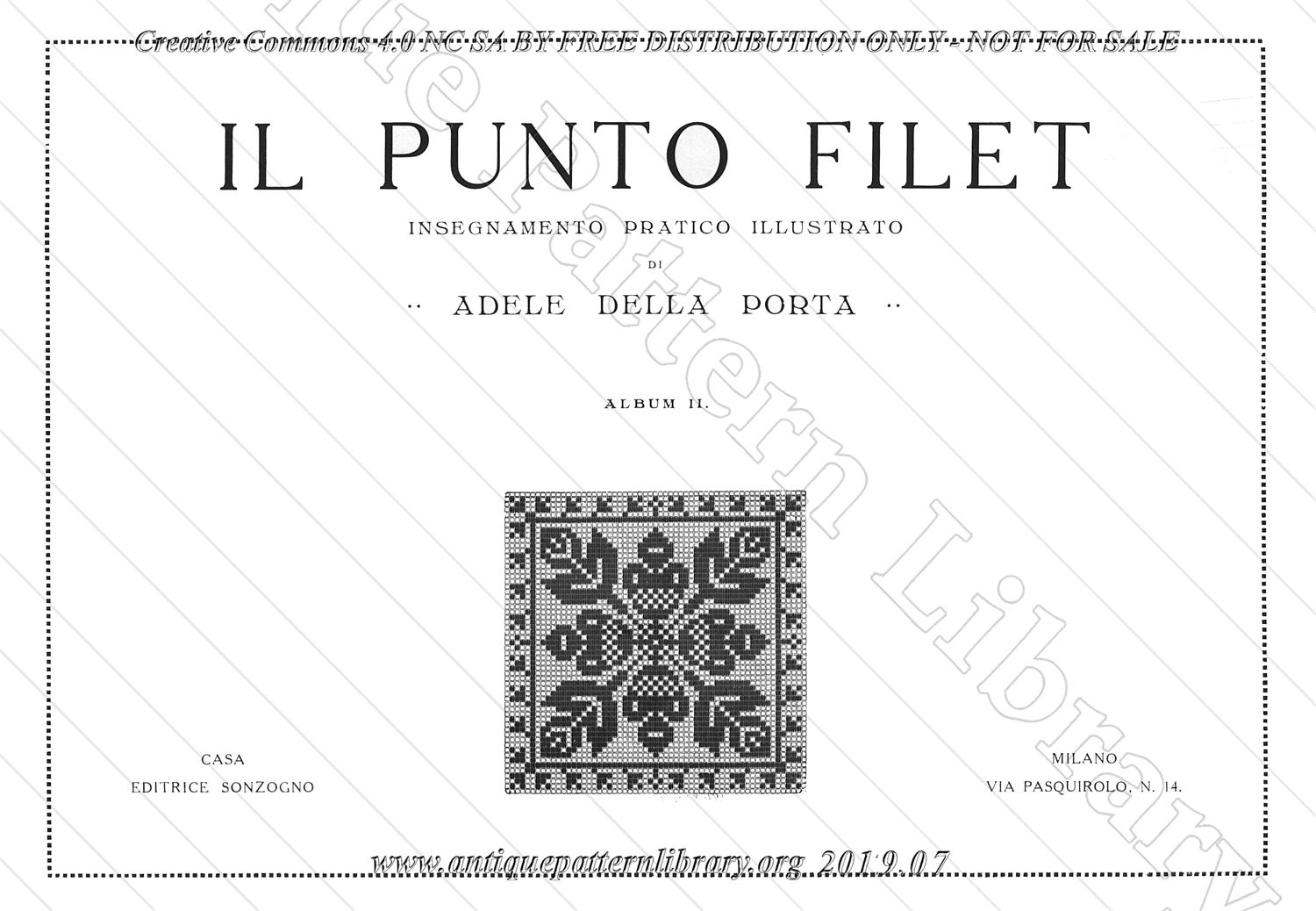 G-II005 Il Punto Filet, Album II