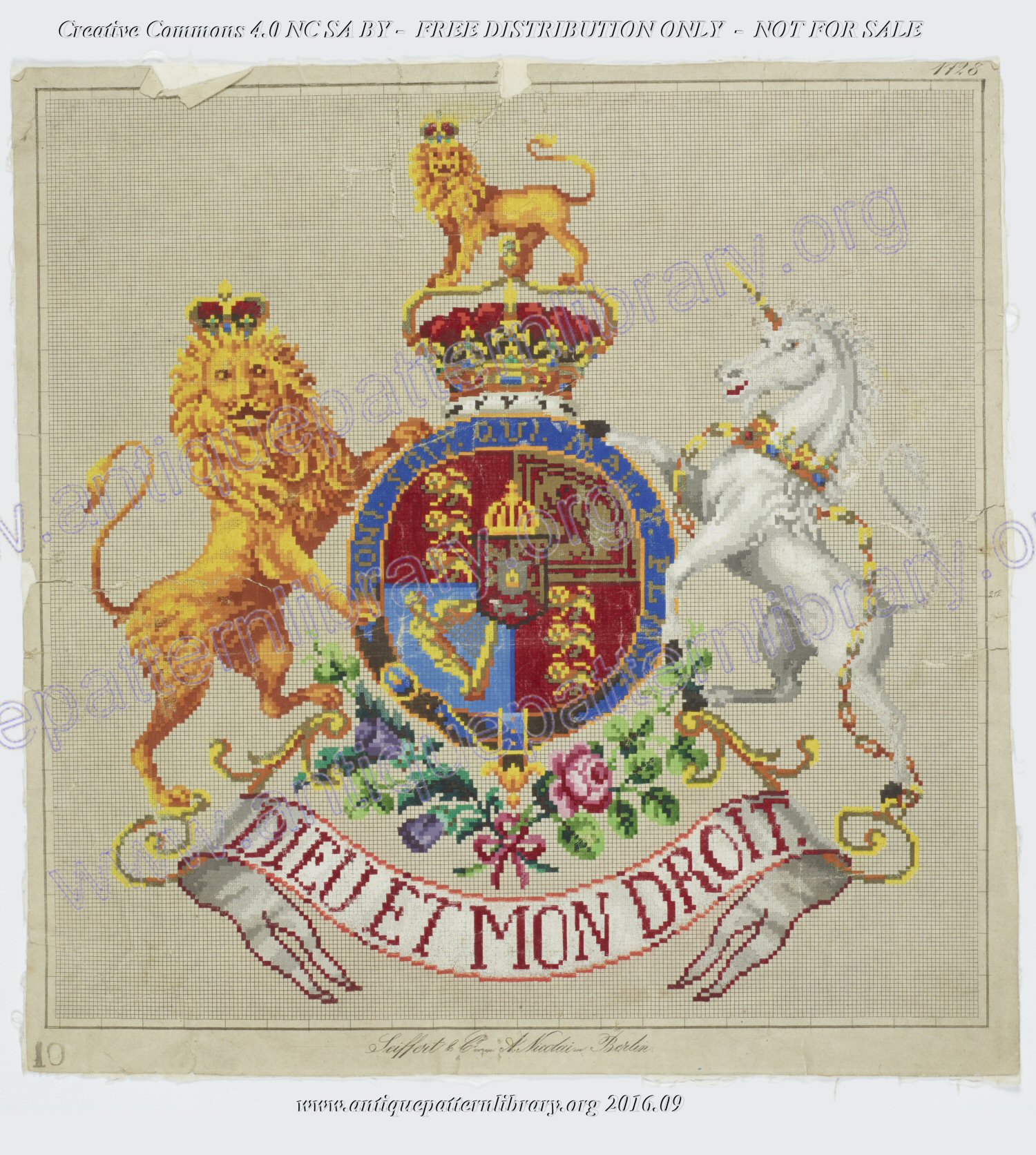 G-TP009 Royal coat of arms before Victoria