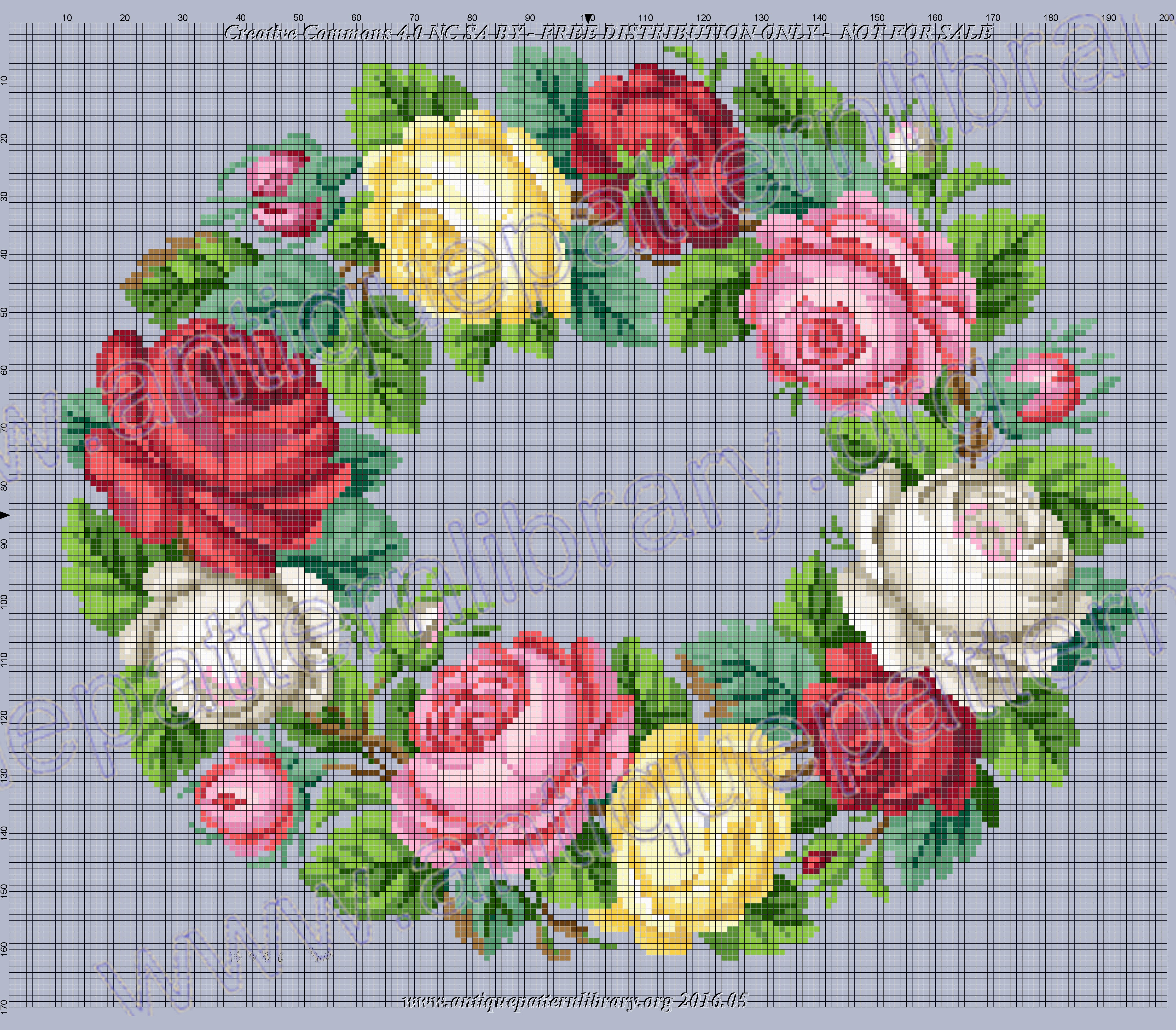 G-TP010 Rose garland