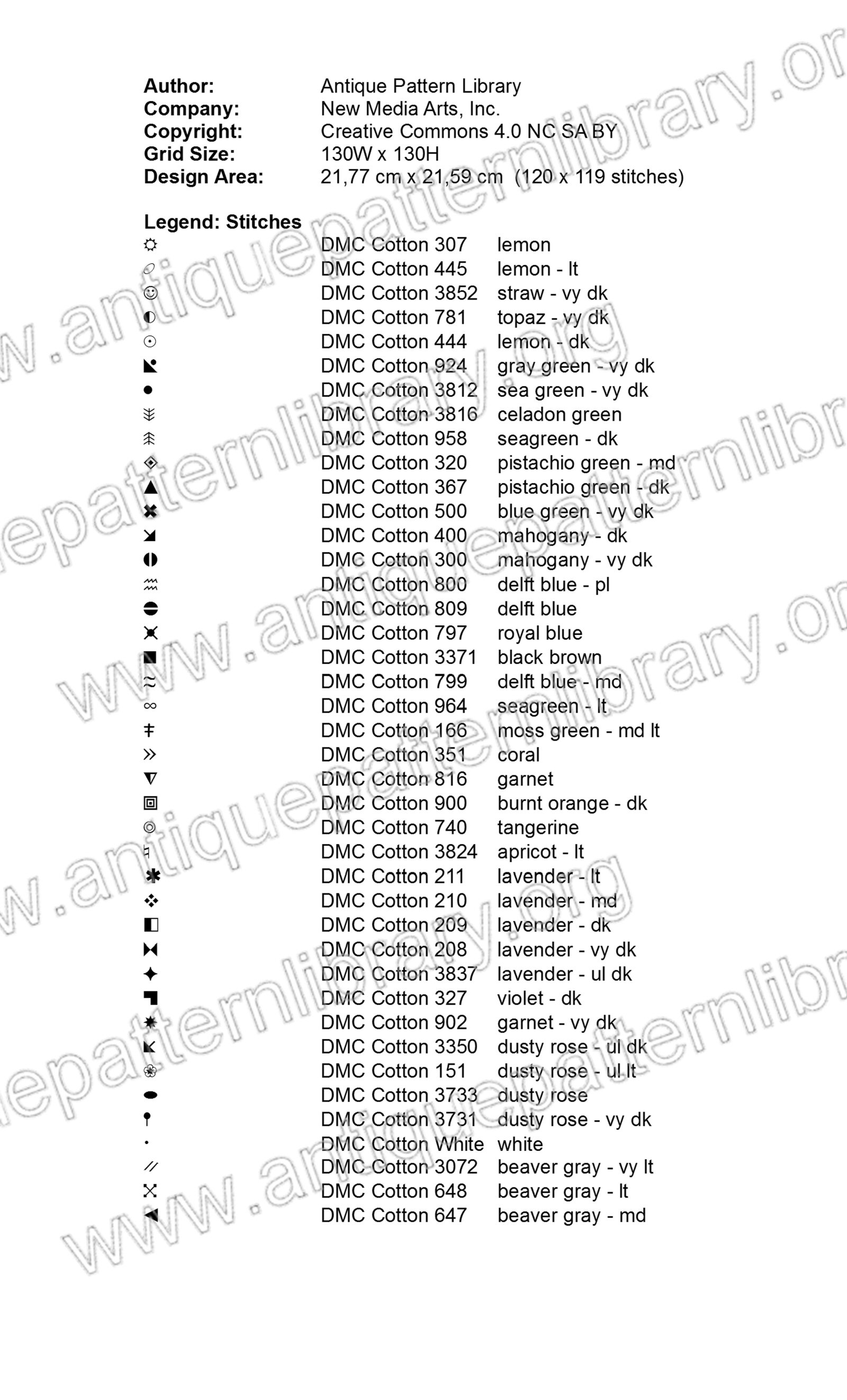 G-TP023 Open flower garland