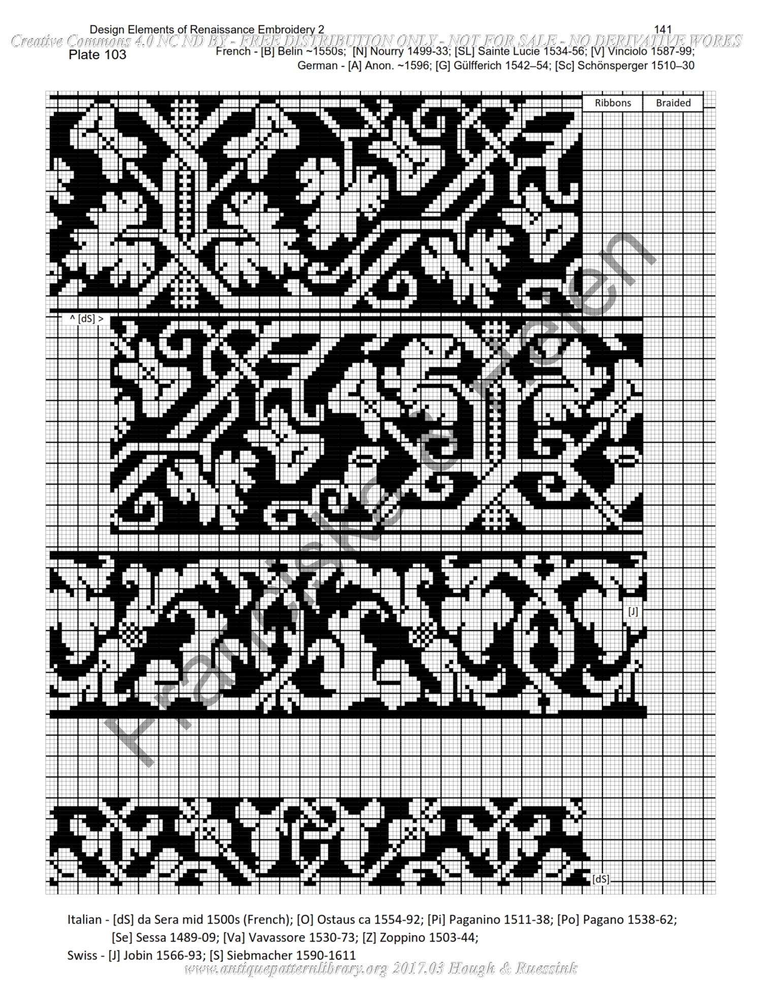 H-HH001 Design Elements of Renaissance Embroidery 2