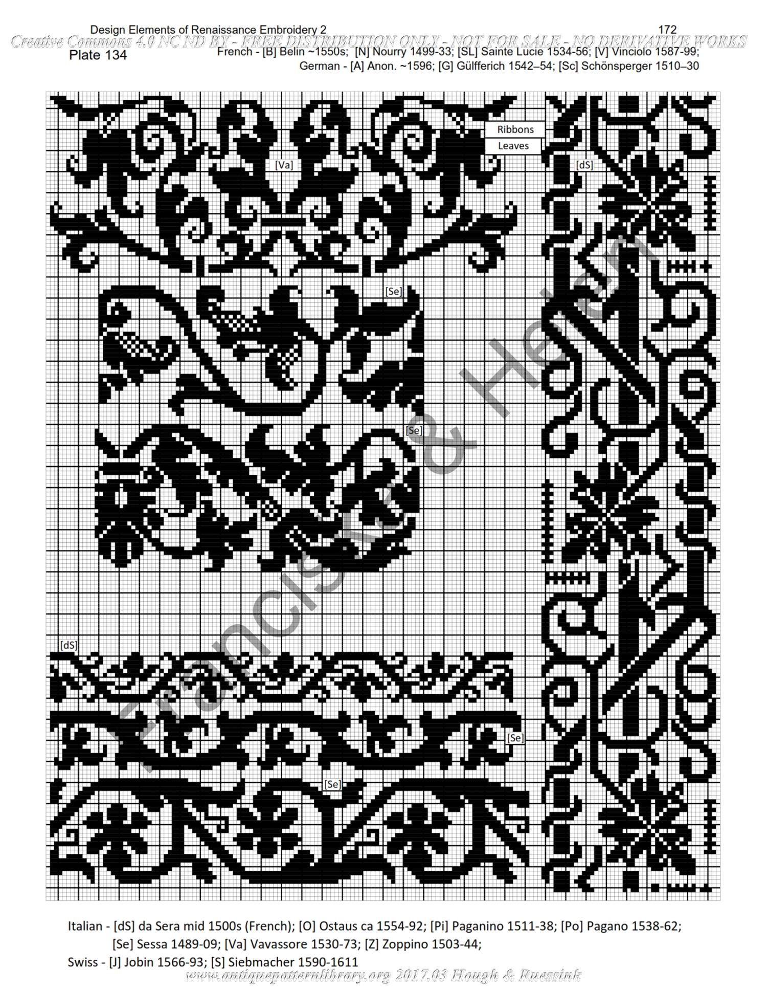 H-HH001 Design Elements of Renaissance Embroidery 2