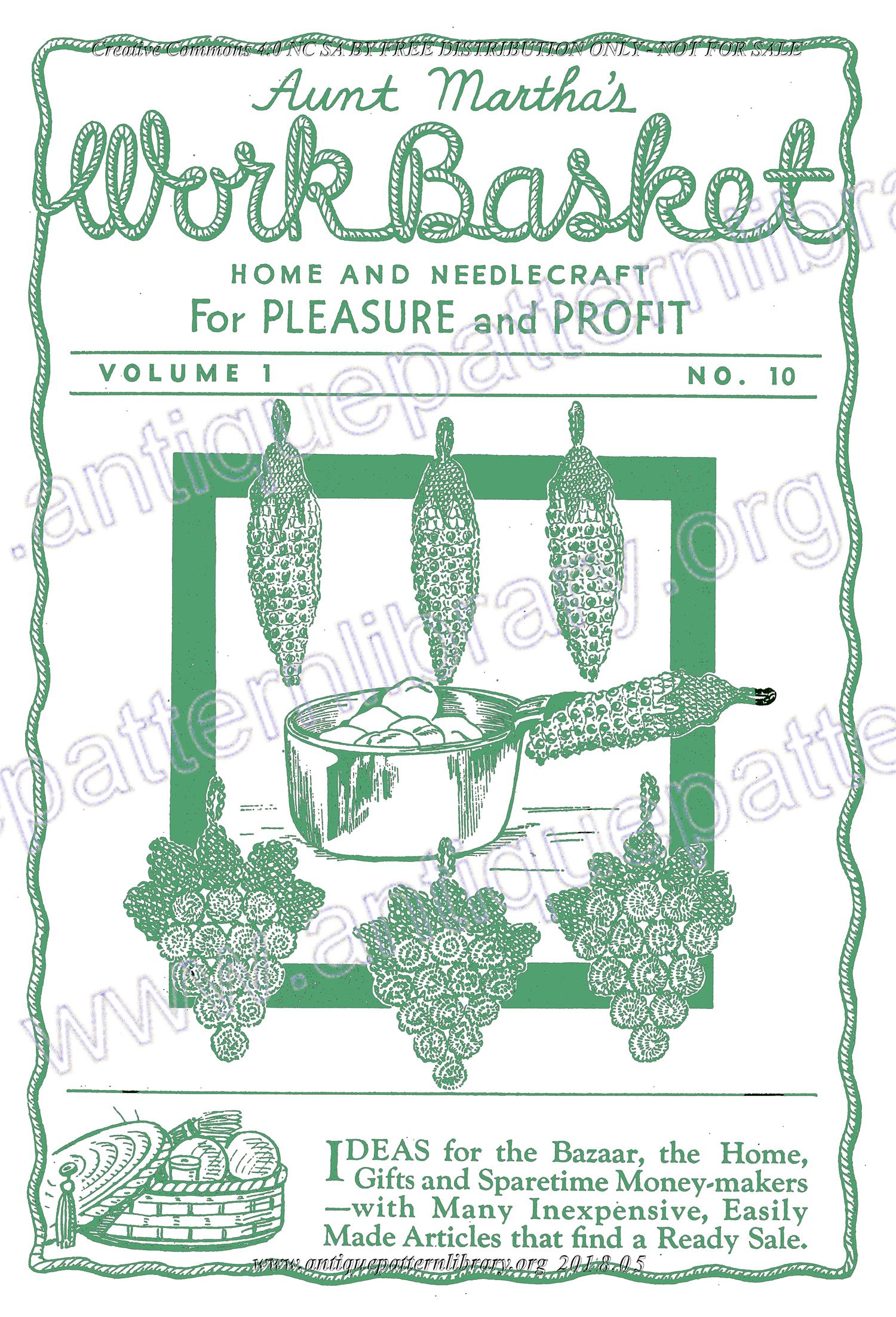 H-ML011 The Workbasket Vol. 1 No. 10