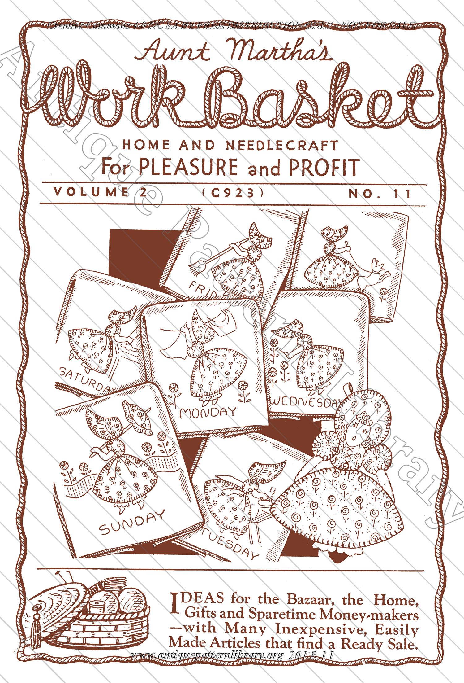 H-ML024 The Workbasket Vol. 2 No. 11