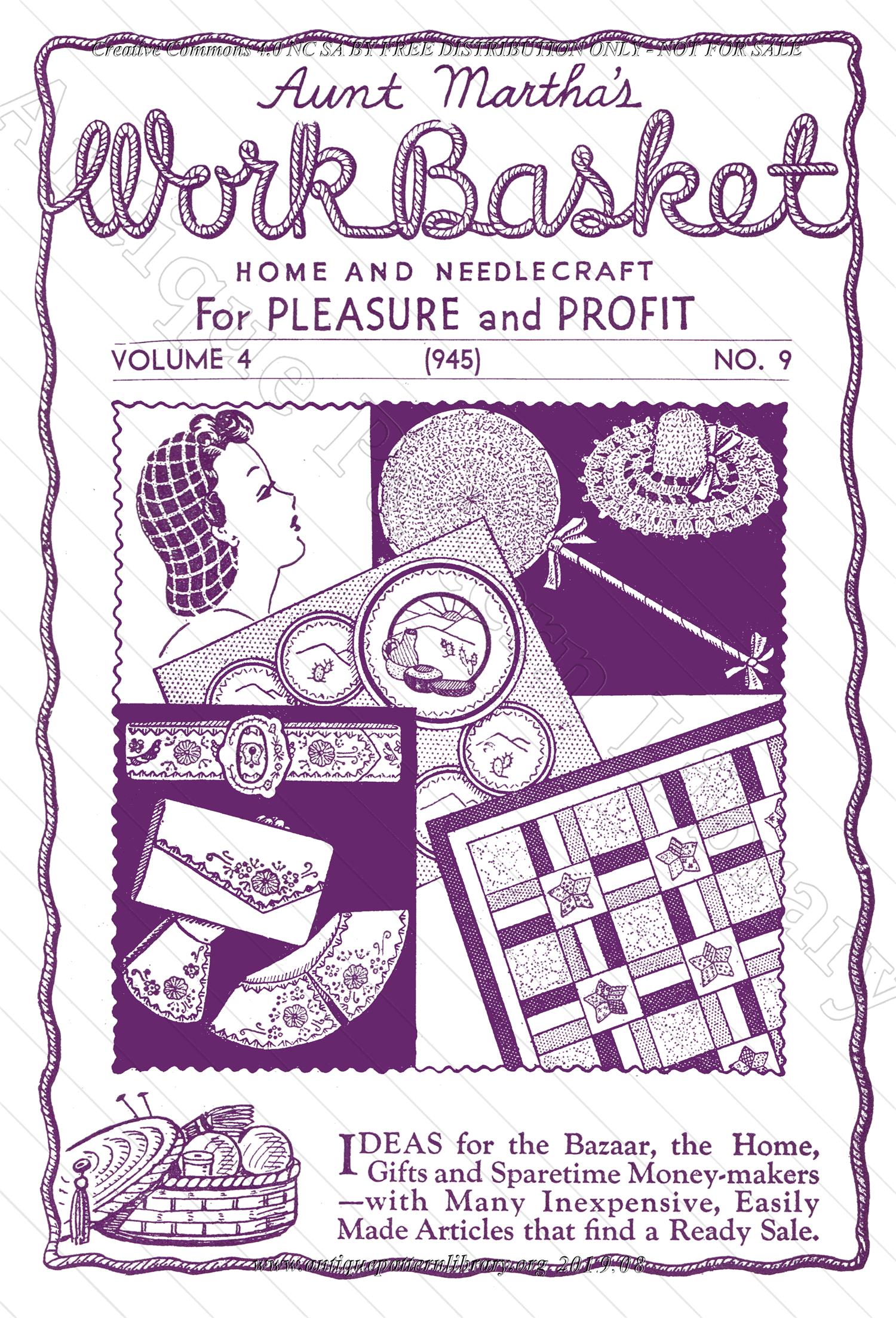 H-ML042 The Workbasket Vol. 4 No. 9