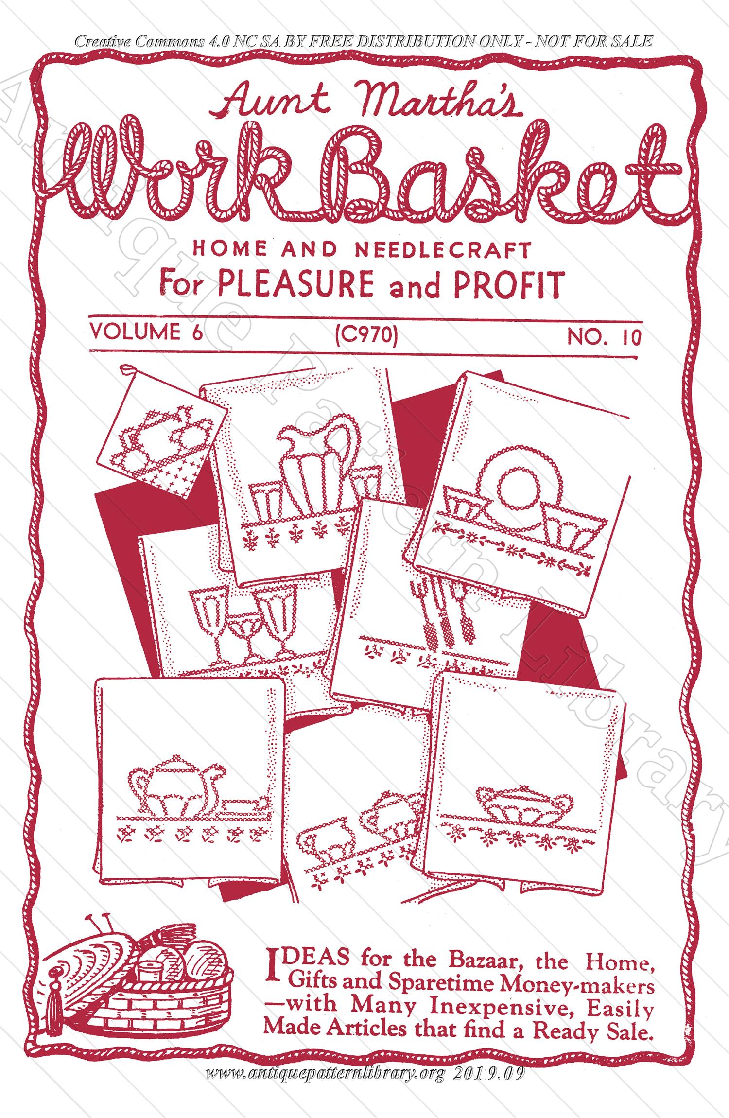 H-ML065 The Workbasket Vol. 6 No. 10