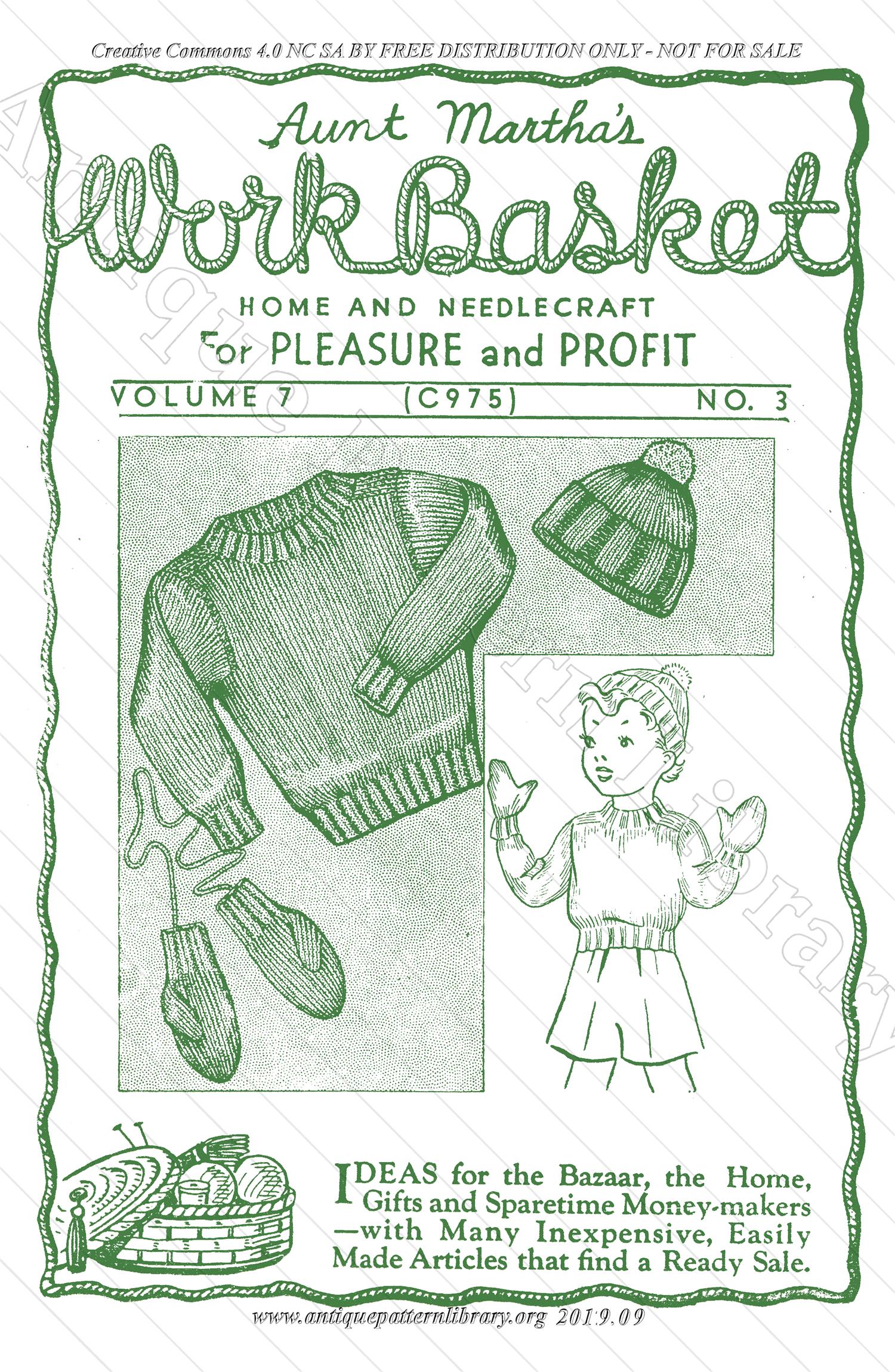 H-ML070 The Workbasket Vol. 7 No. 3