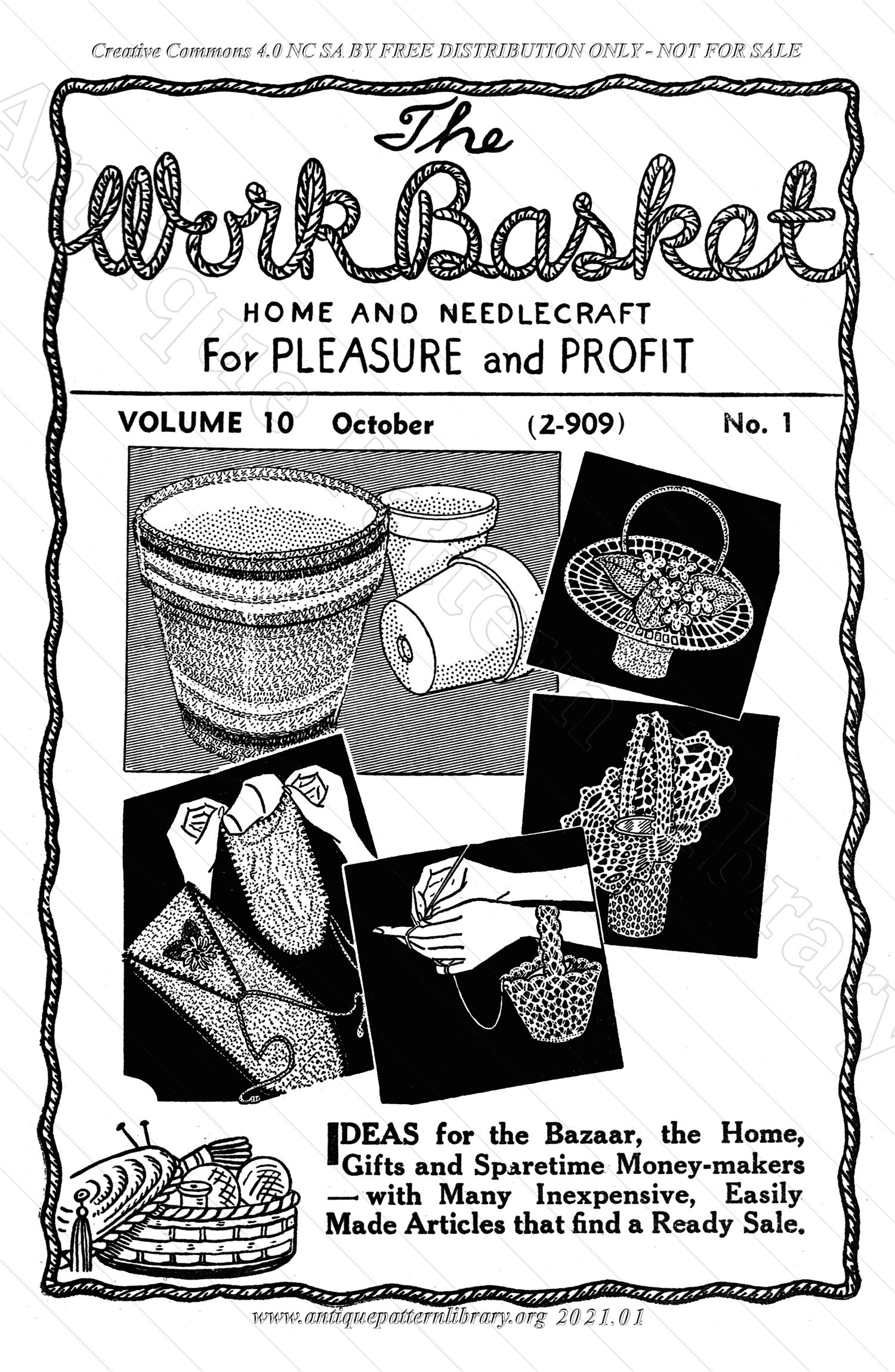 H-ML103 The Workbasket Vol. 10 No. 1