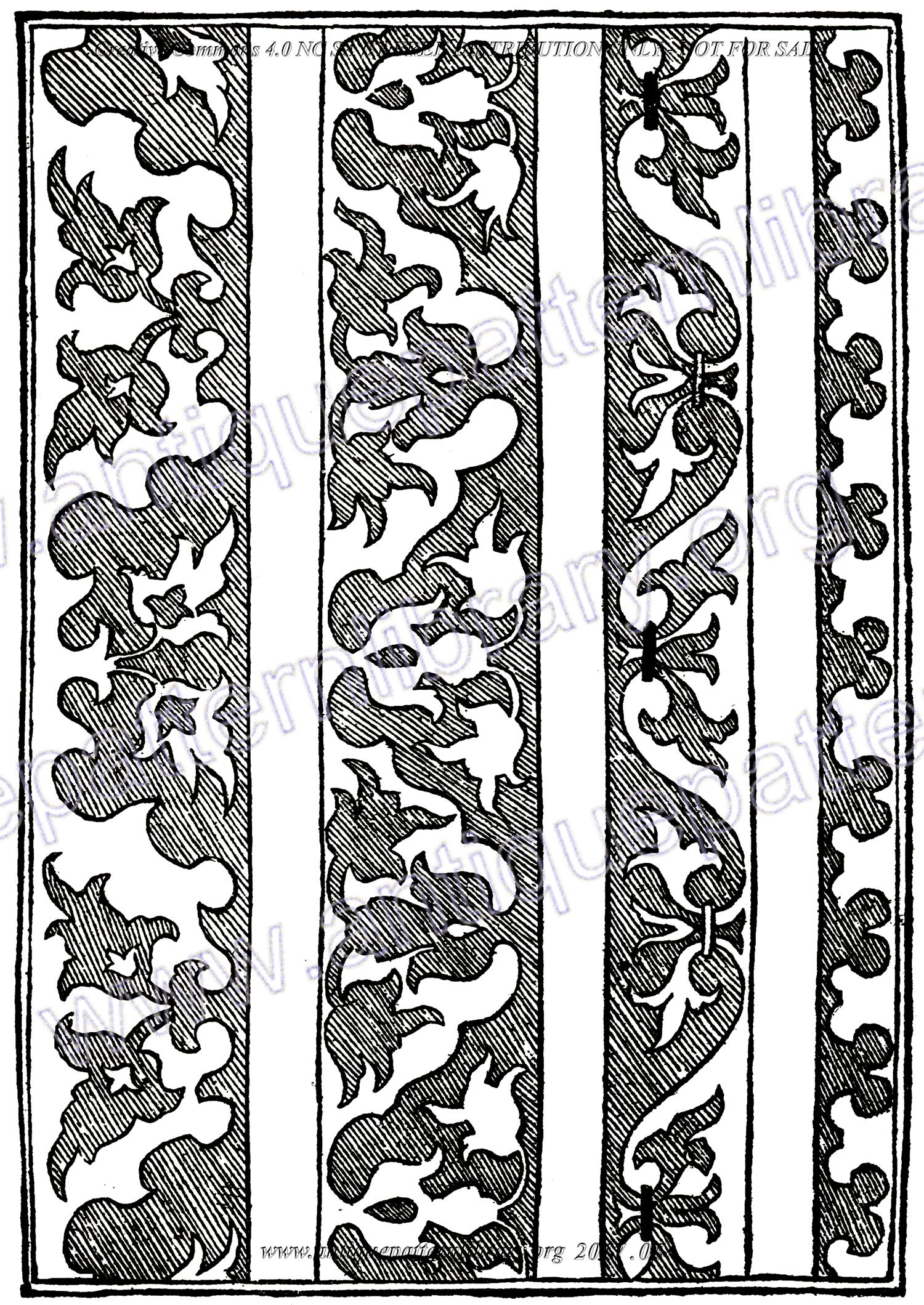 H-RM004 Musterbuch Venetianischer Nadelarbeiten 1558