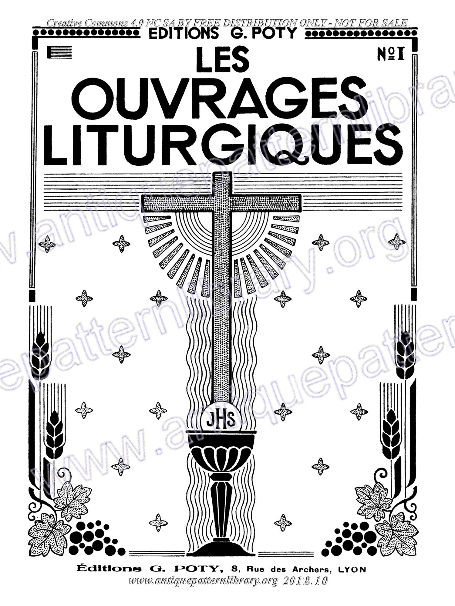 H-XX055 Les Ouvrages Liturgiques