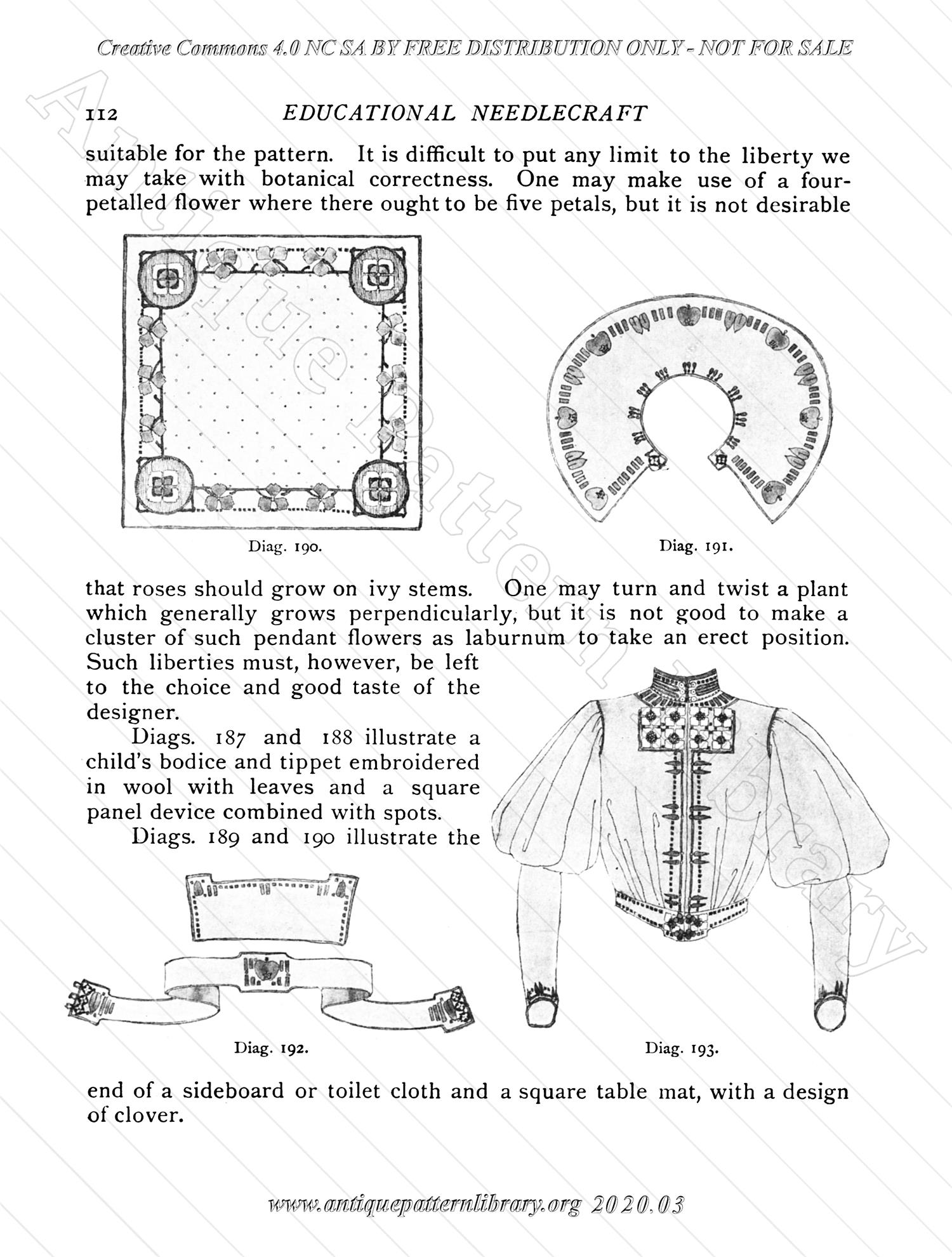 H-XX080 Educational Needlecraft