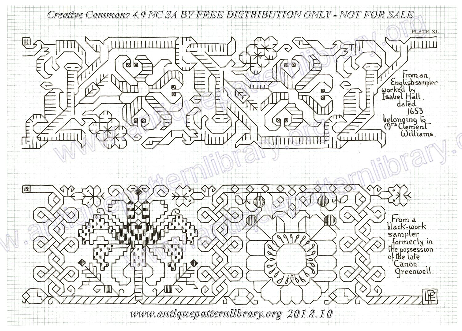 H-XX086 Double-Running or Back Stitch