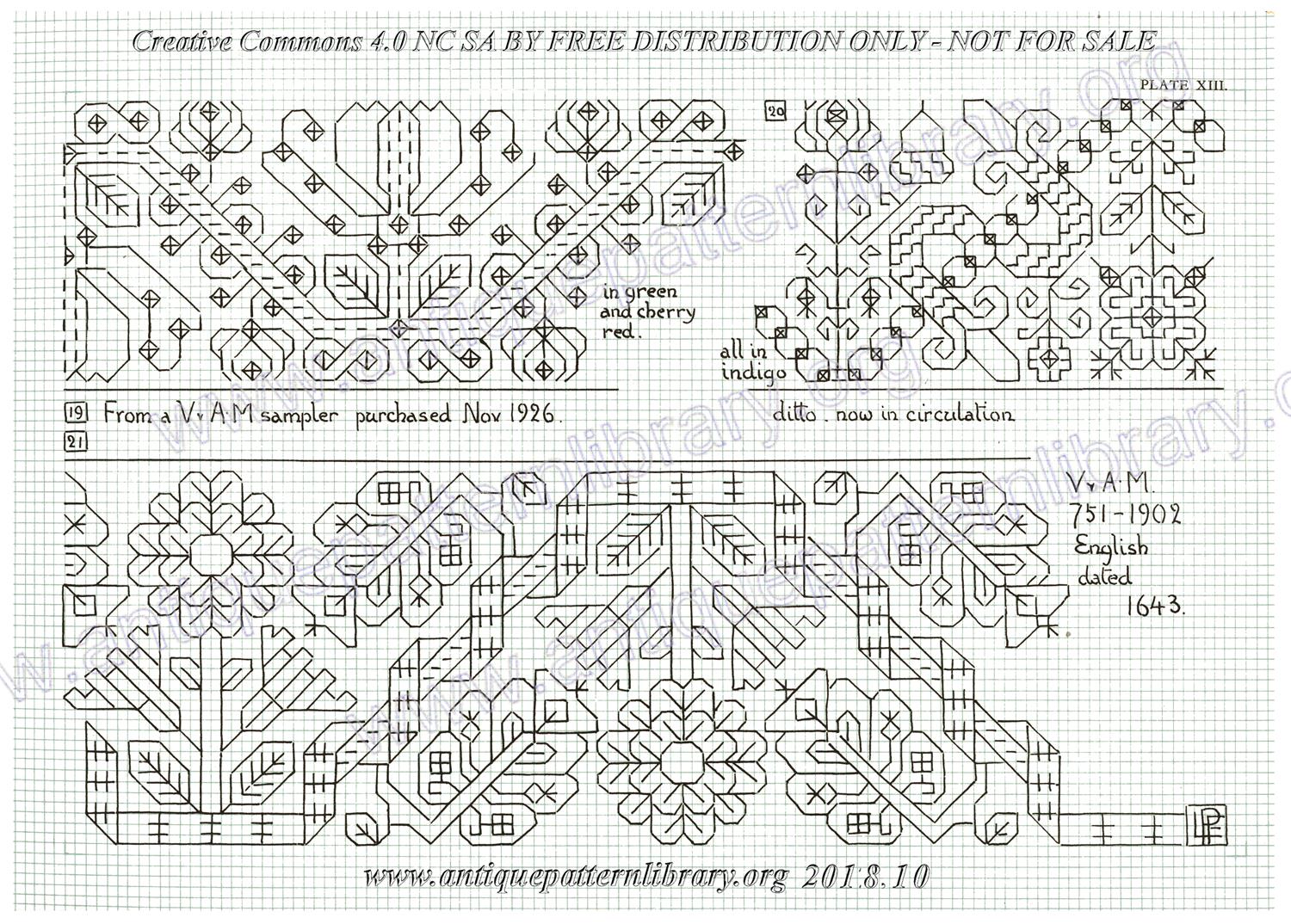 H-XX086 Double-Running or Back Stitch