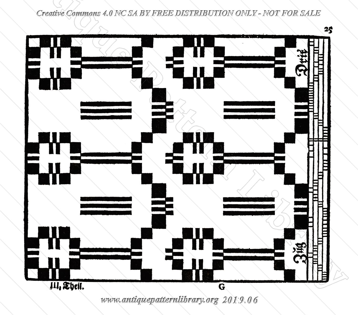 H-YS002 22 Weaving Drafts