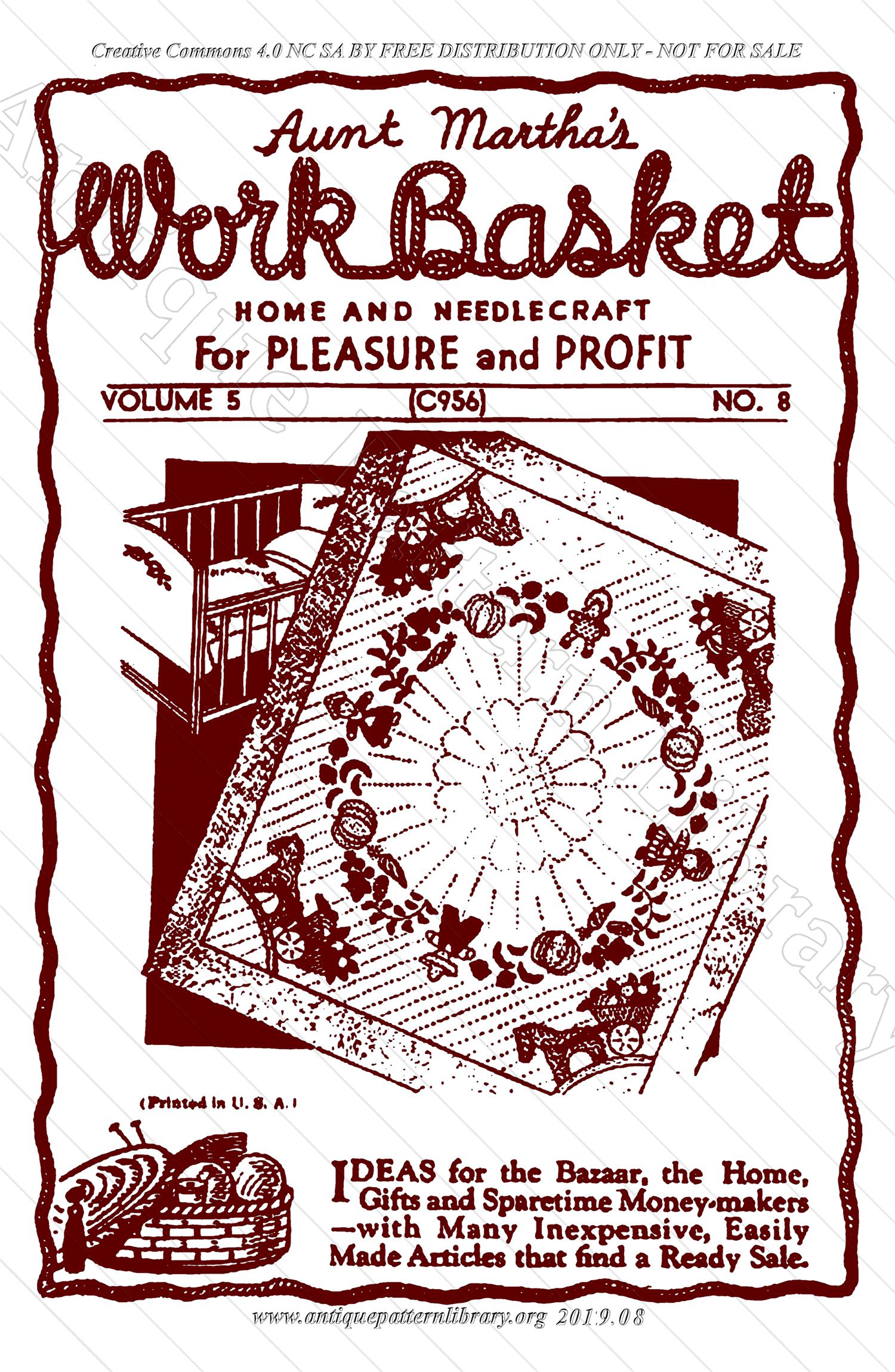 I-SG006 The Workbasket Vol. 5 No. 8