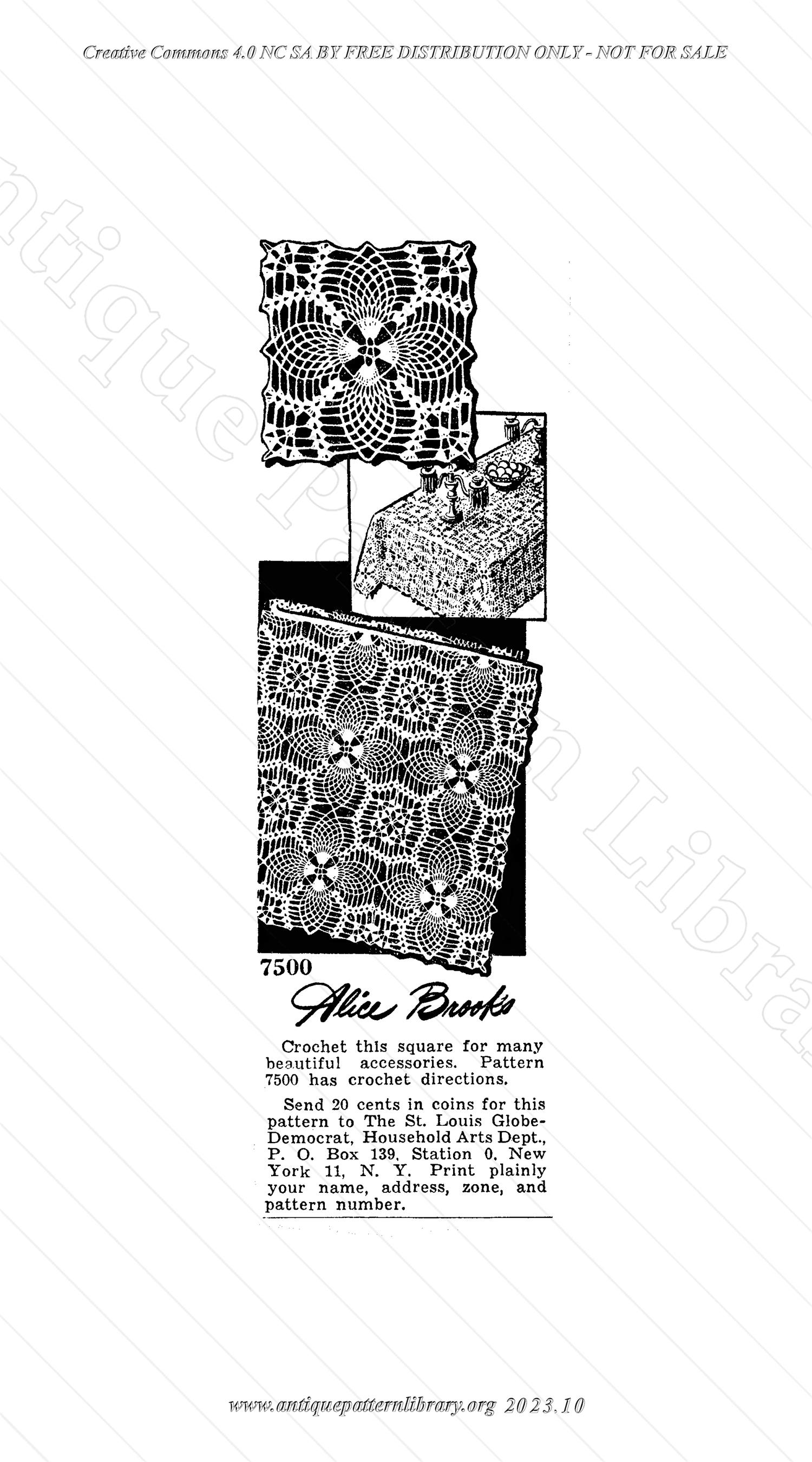 I-SG008 Pattern advertisements