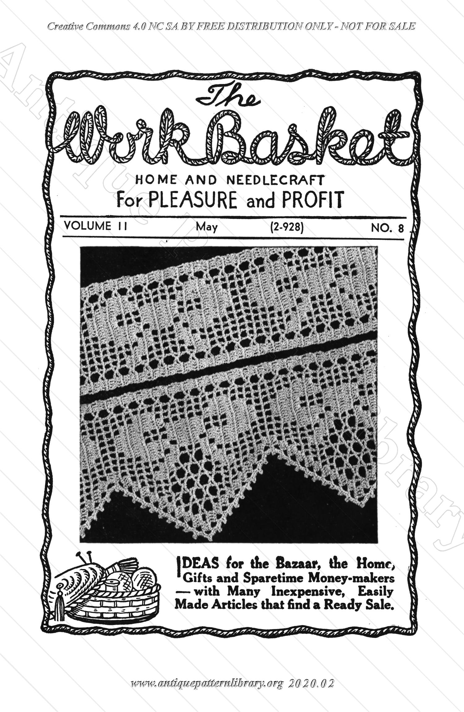 I-WB118 The Workbasket Volume 11 No. 8 - May 1946