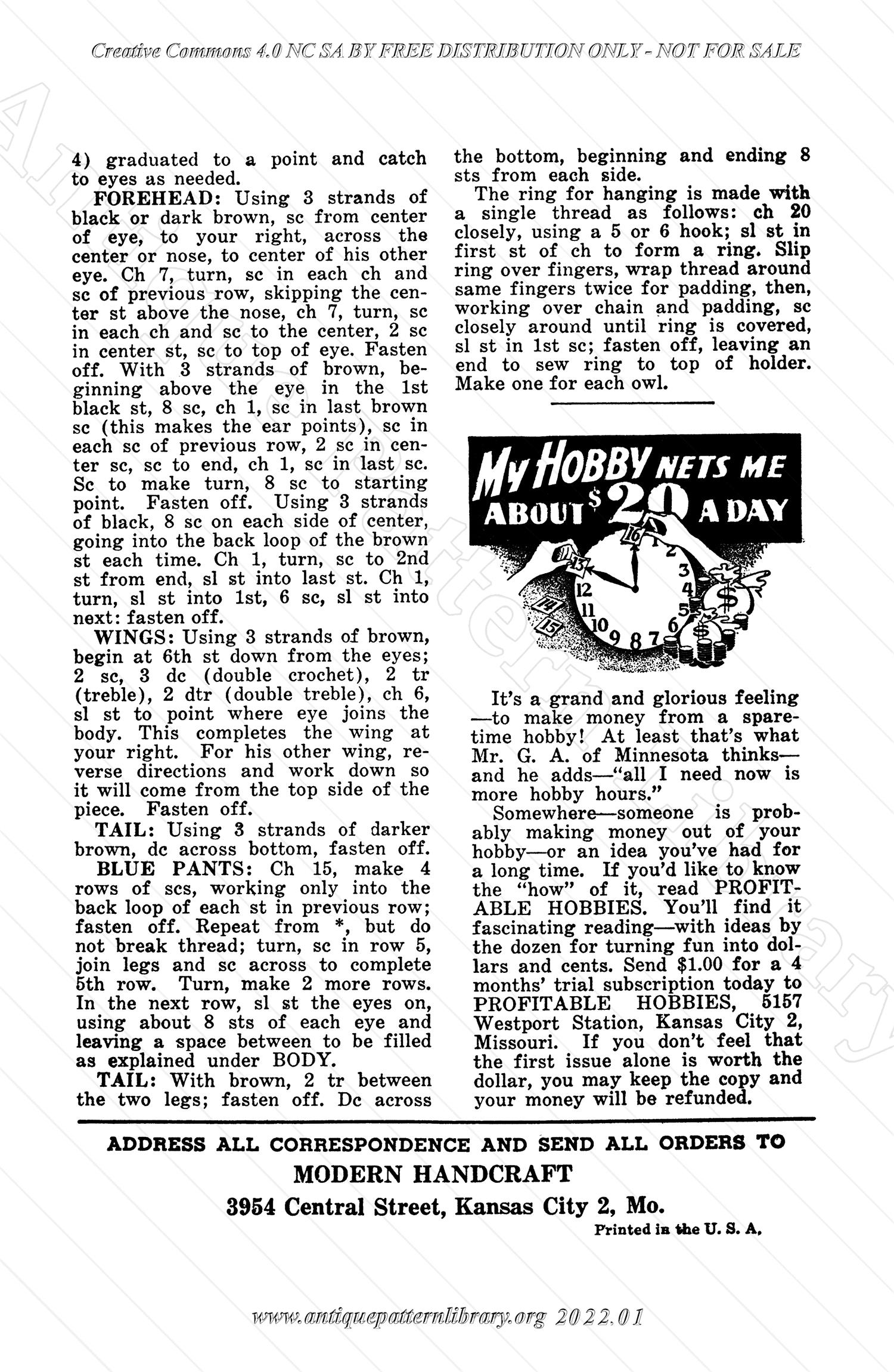 I-WB119 The Workbasket Vol. 11 No. 9 - June 1946