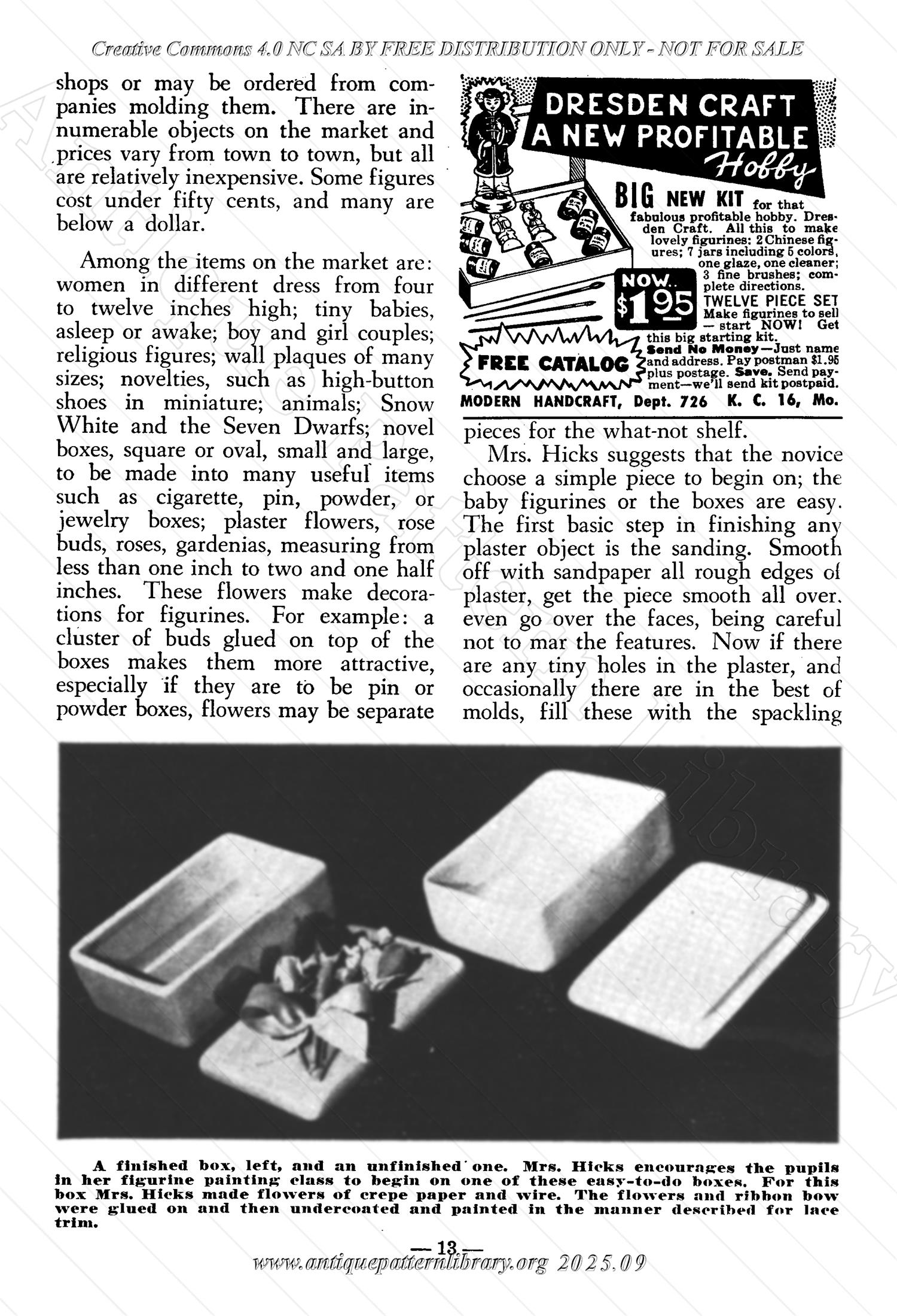I-WB161 The Workbasket Volume 16 October 1950 Number 1