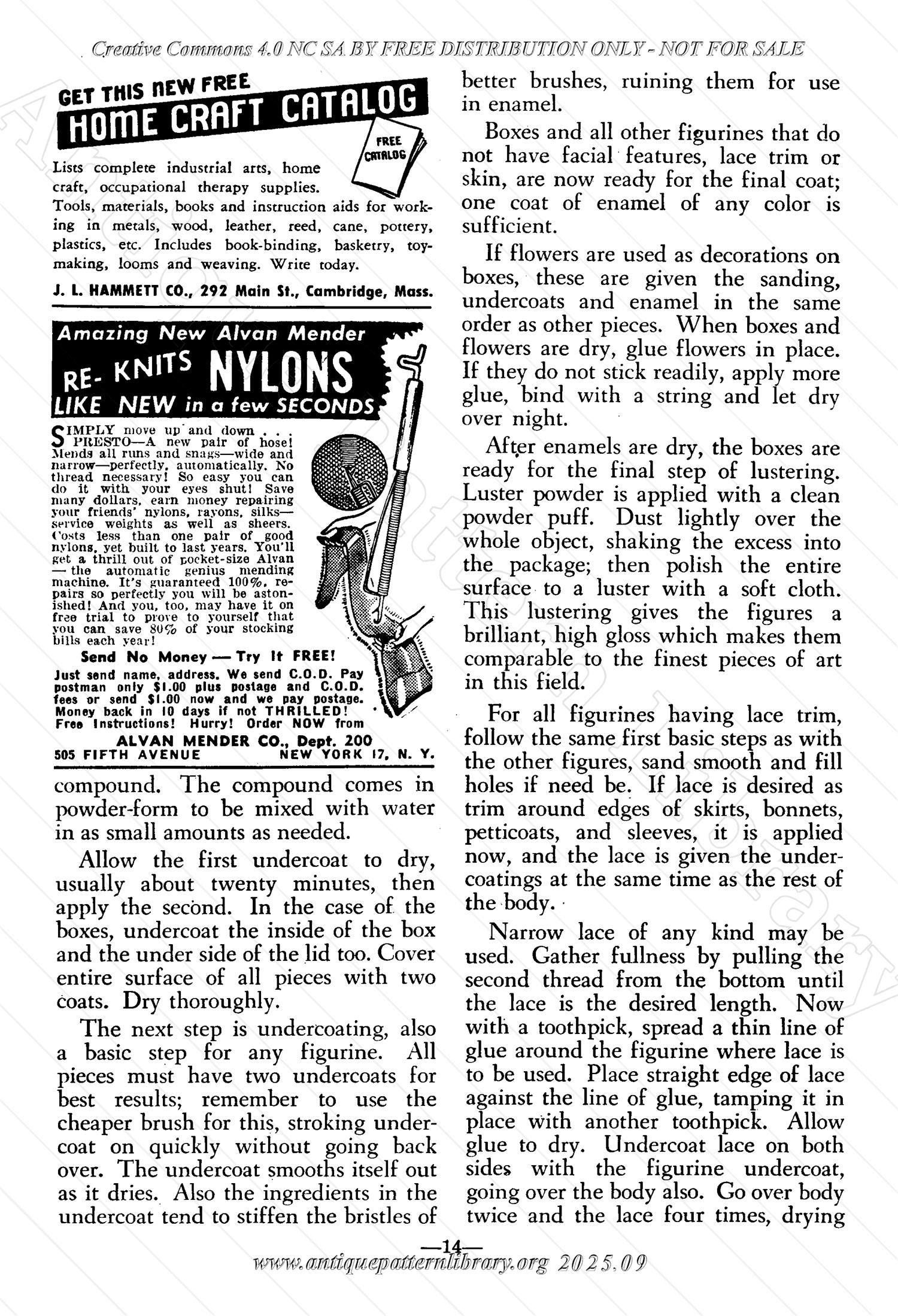 I-WB161 The Workbasket Volume 16 October 1950 Number 1