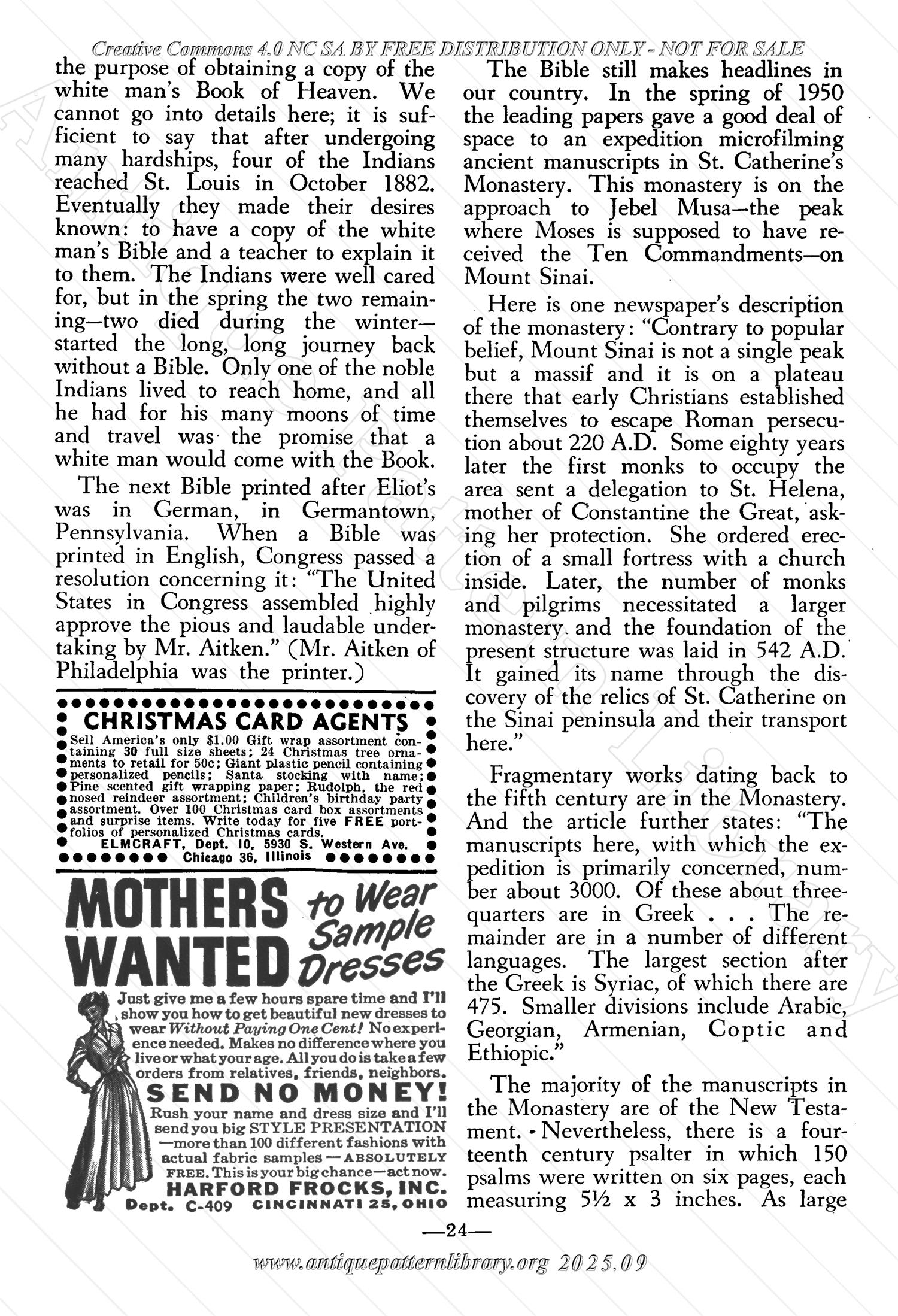 I-WB161 The Workbasket Volume 16 October 1950 Number 1