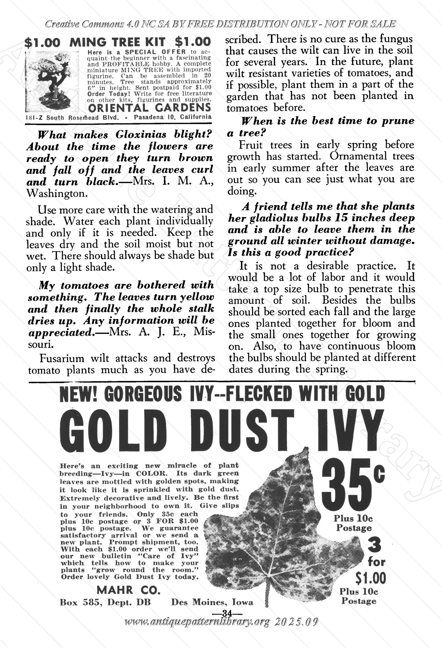 I-WB161 The Workbasket Volume 16 October 1950 Number 1