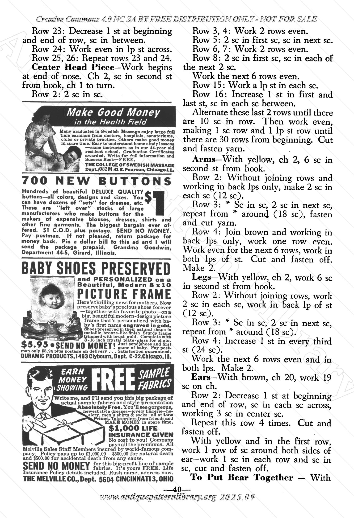 I-WB161 The Workbasket Volume 16 October 1950 Number 1