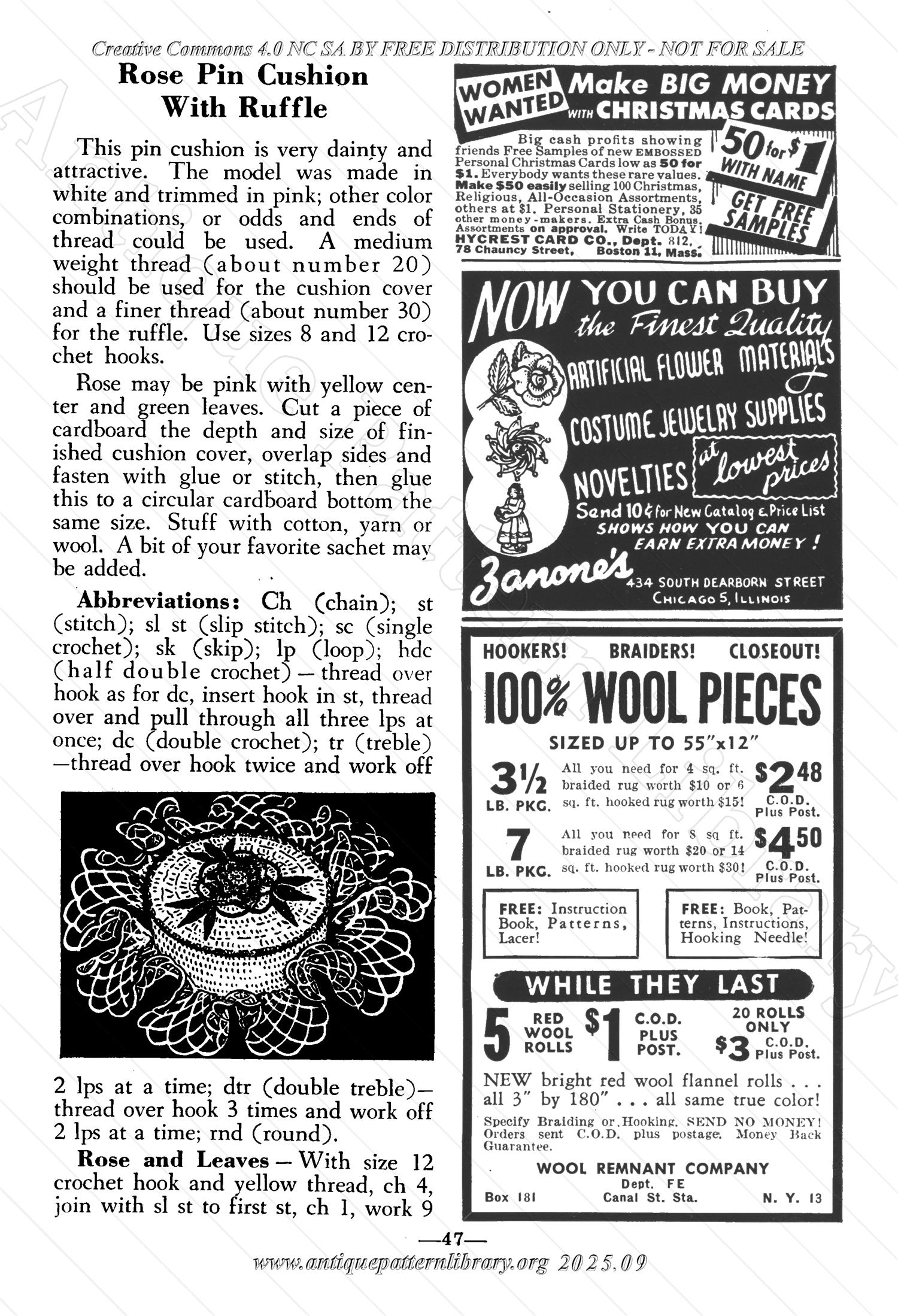 I-WB161 The Workbasket Volume 16 October 1950 Number 1