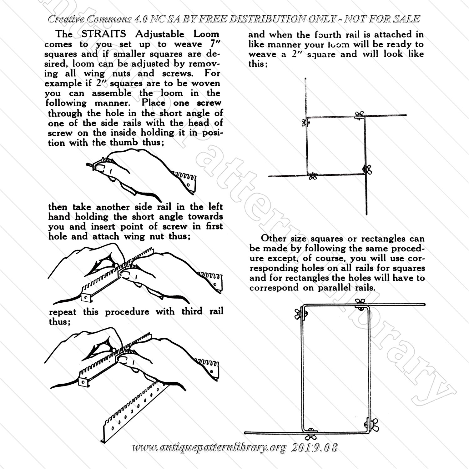 J-CL001 Straits Adjustable Loom