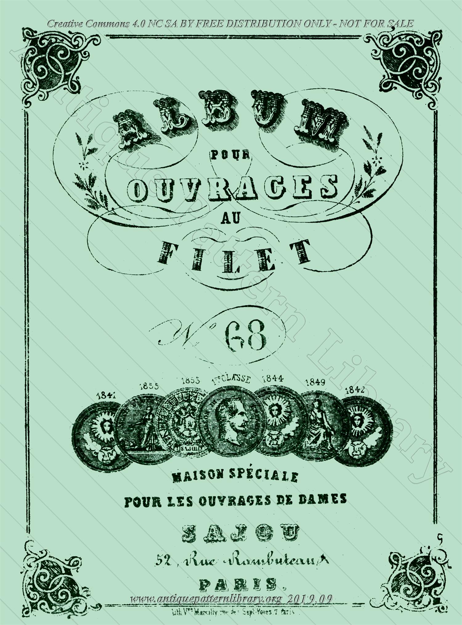 J-FR001 Album pour Ouvrages au Filet