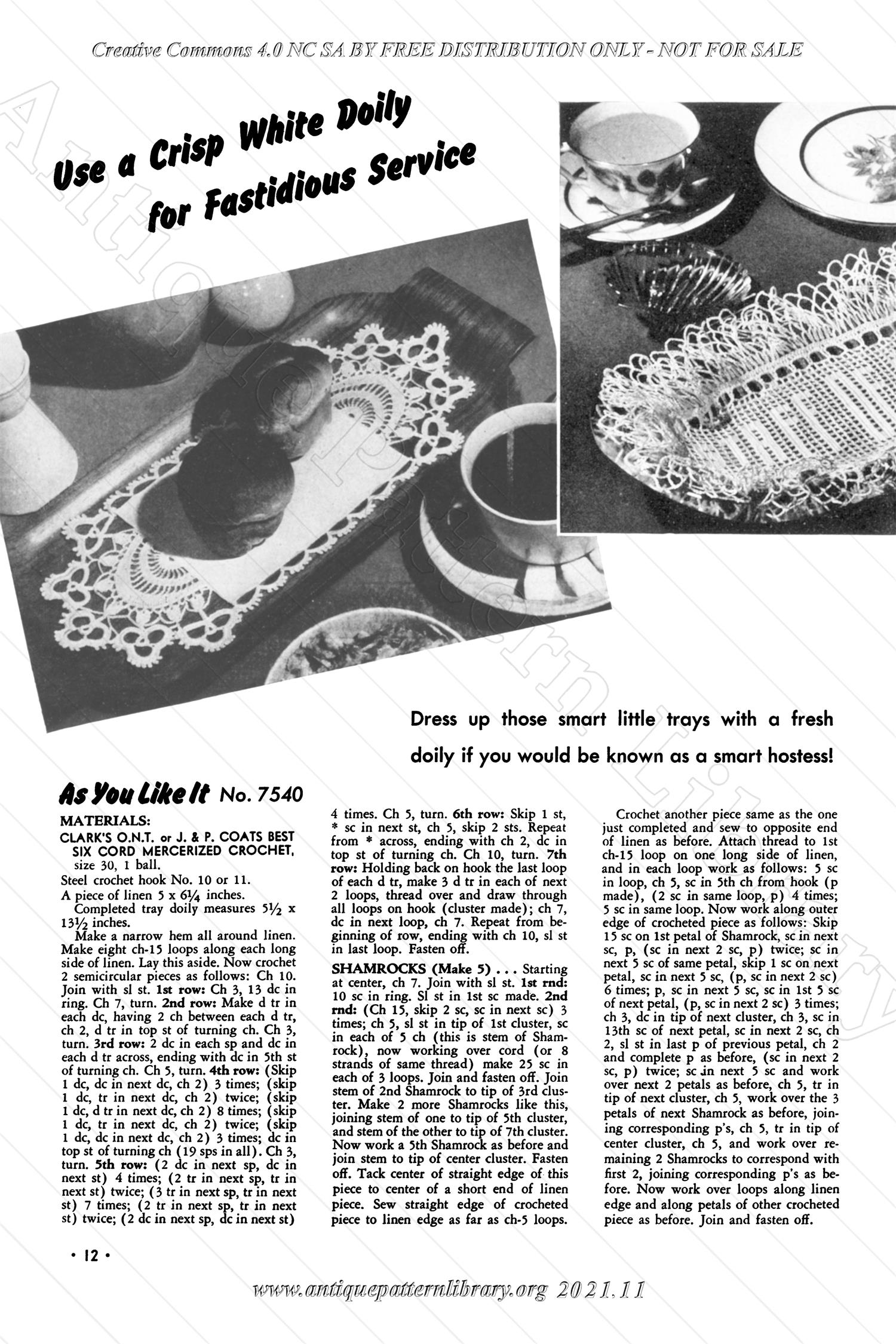 J-JP006 Doilies