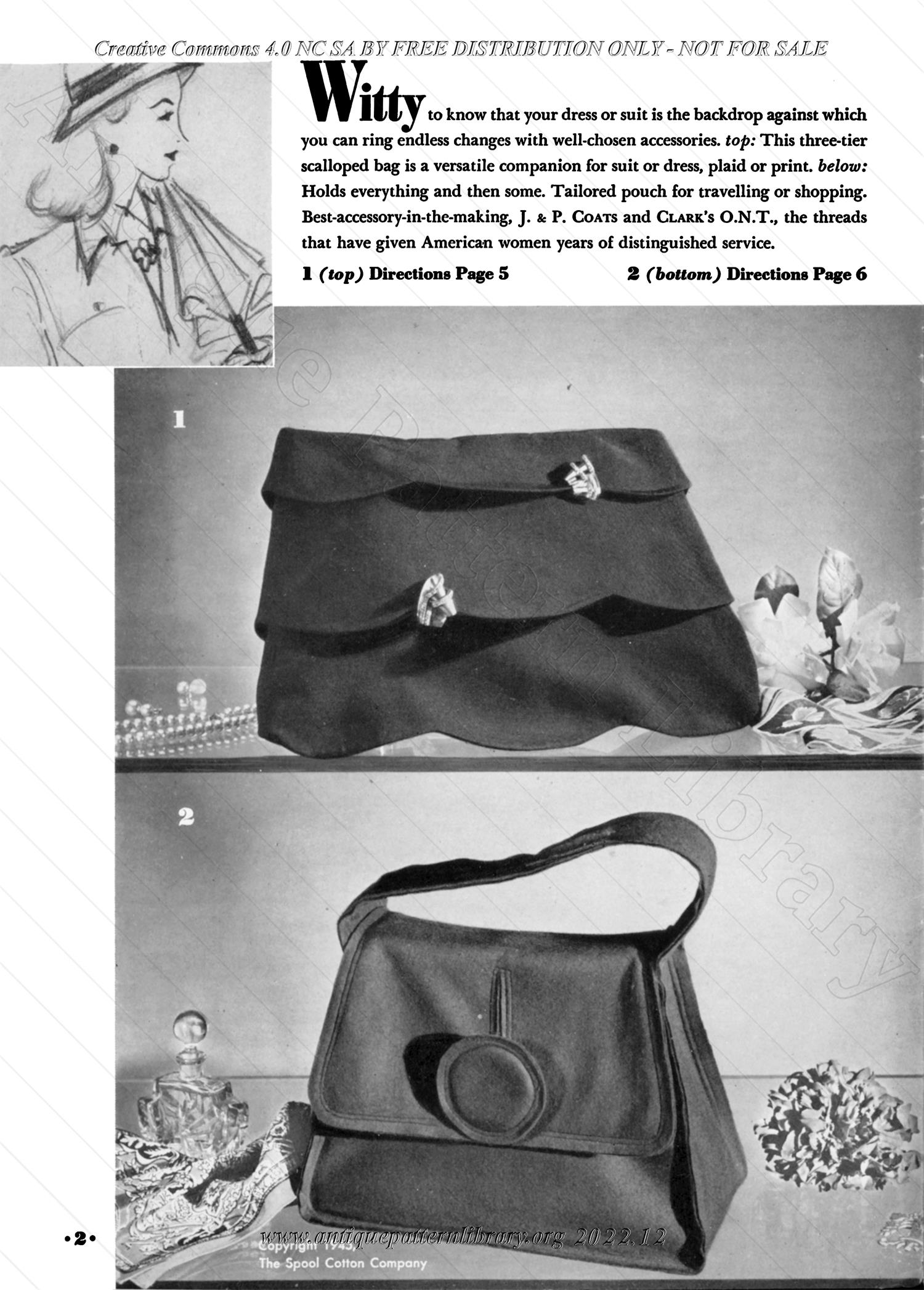 J-PA275 Bags - Book No. S-17
