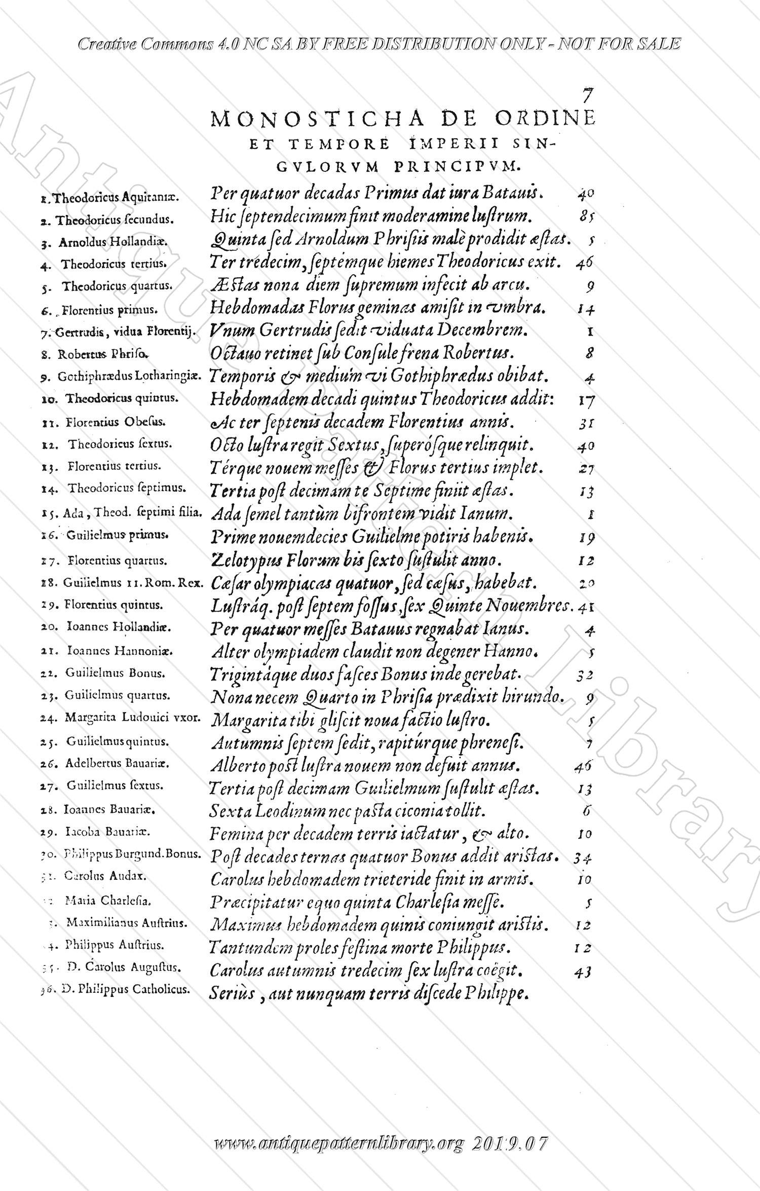 J-PG002 Principes Hollandaie et Zalancaie, Domini Frisiae.