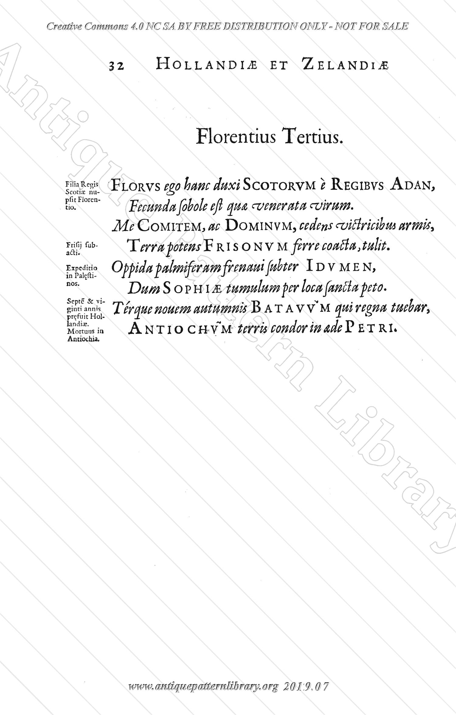J-PG002 Principes Hollandaie et Zalancaie, Domini Frisiae.