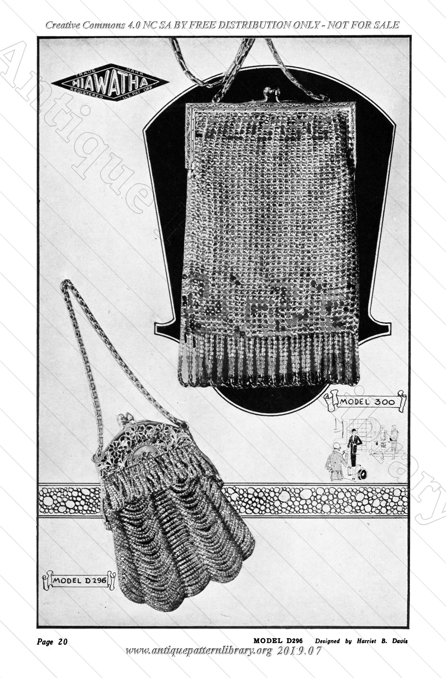 J-WS001 The Hiawatha Book of Beaded Bags, 9th Edition