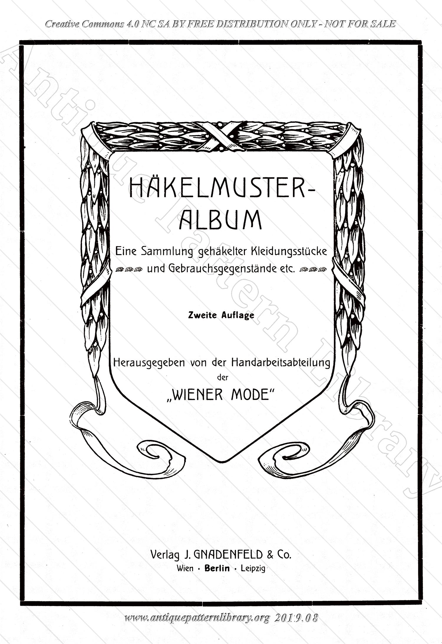 J-YS004 Hakelmuster-Album