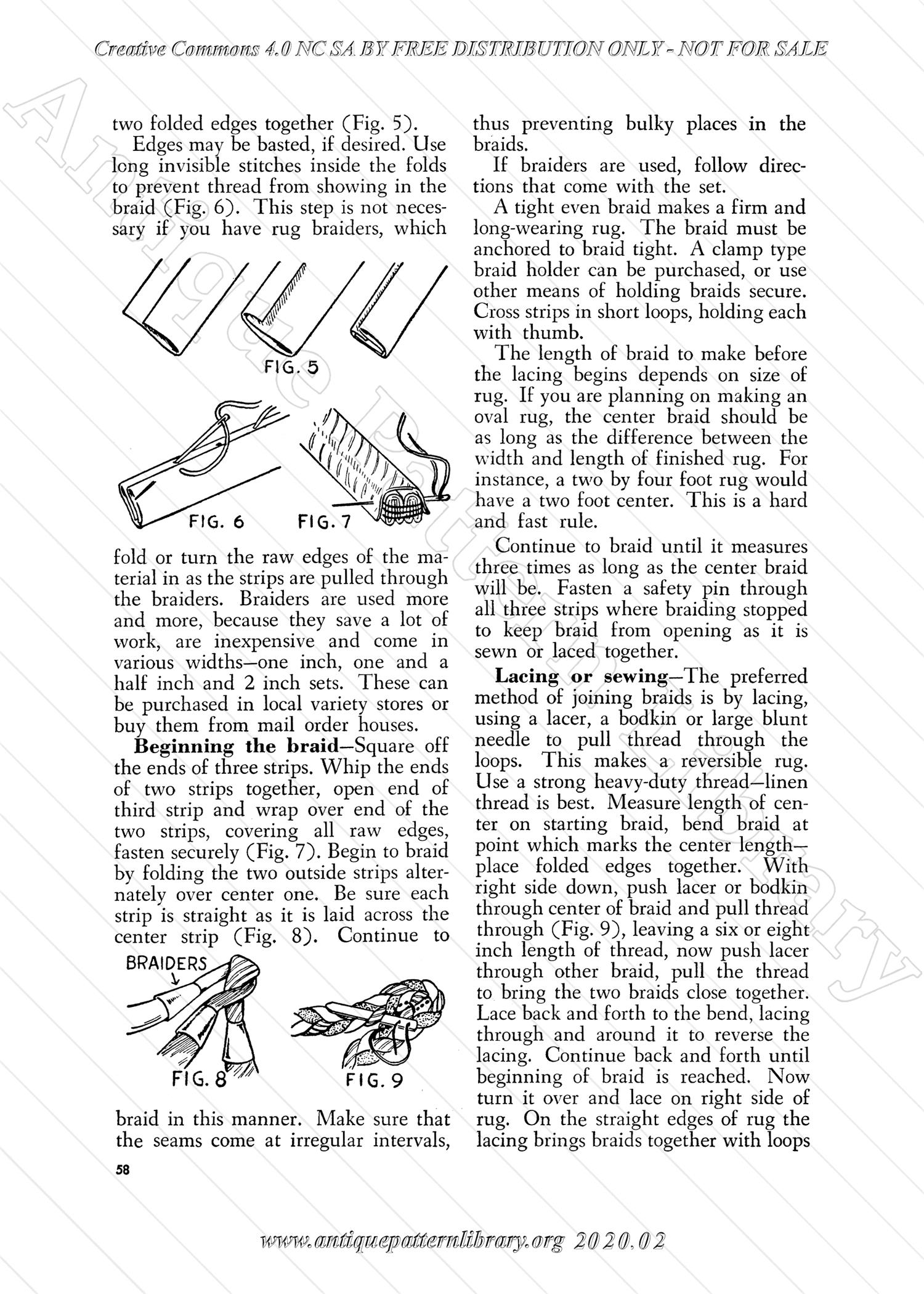 K-AK001 Aunt Ellen's How To Book on Needlework 