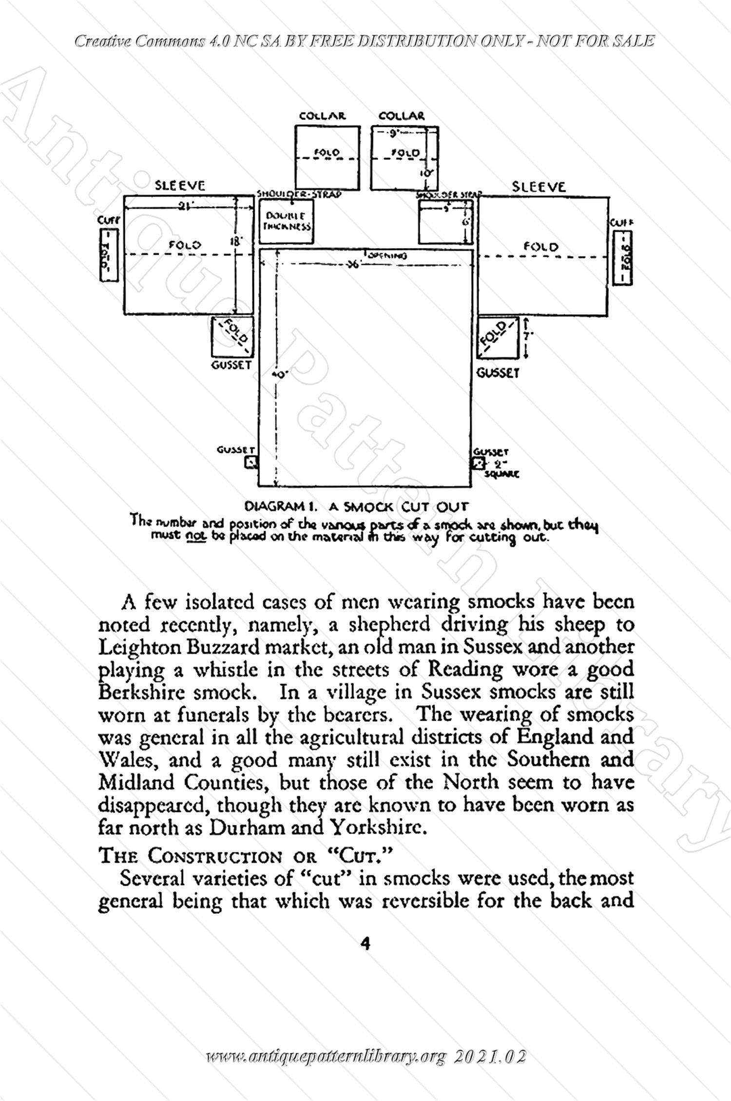 K-HW004 English Smocks