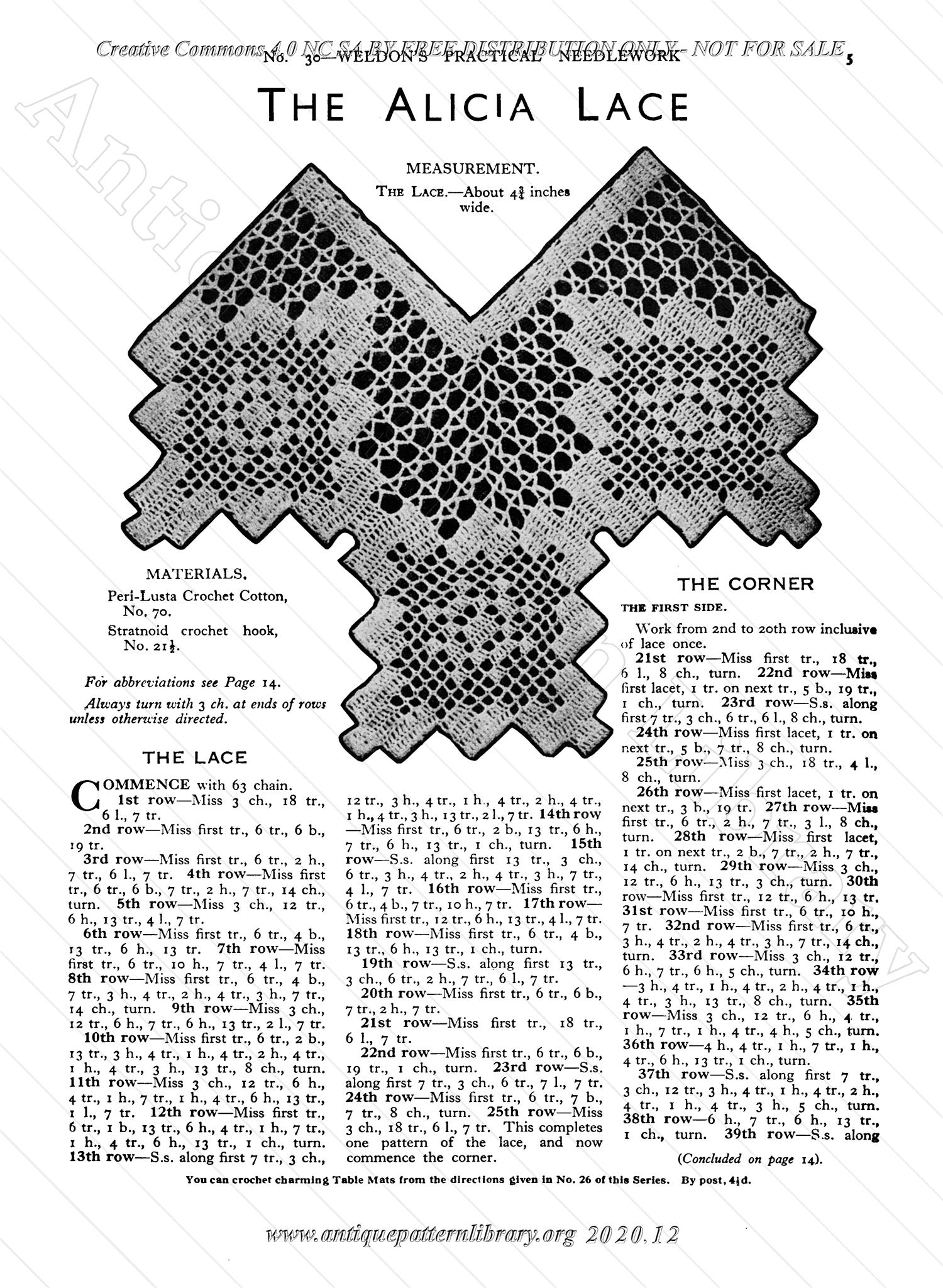 K-PR001 Crochet Laces