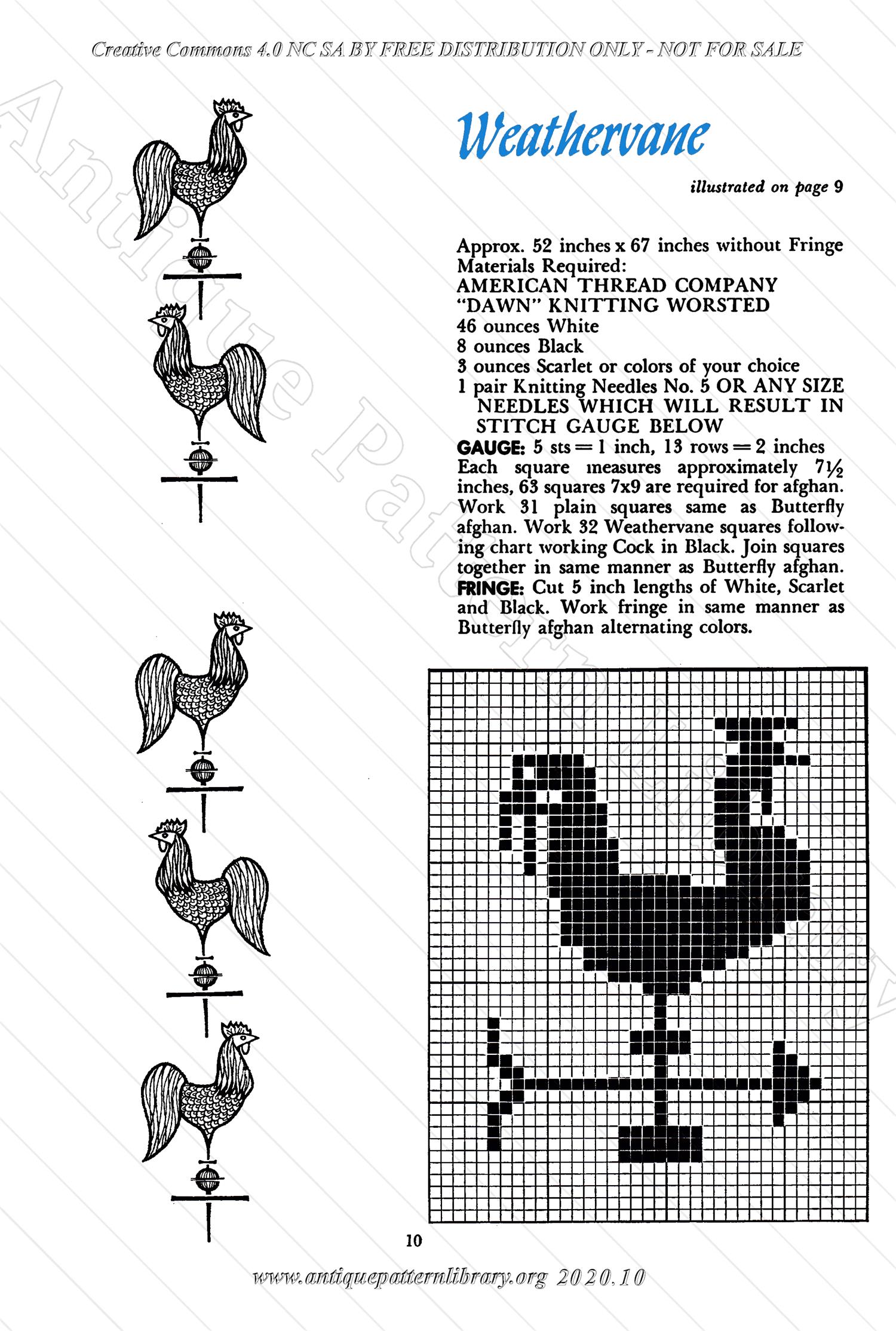 K-SB003 Afghans, Crocheted & Knitted