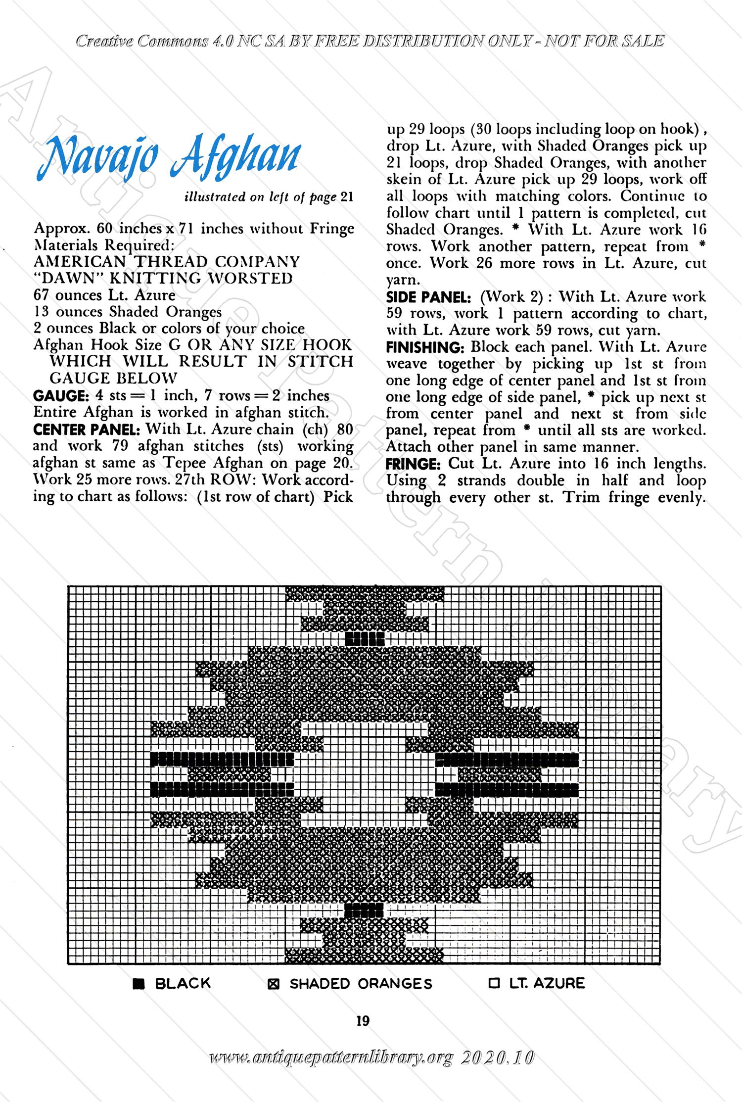 K-SB003 Afghans, Crocheted & Knitted