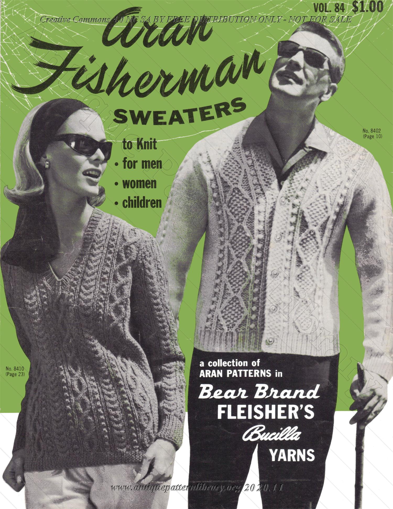K-VB016 Aran Fisherman Sweaters