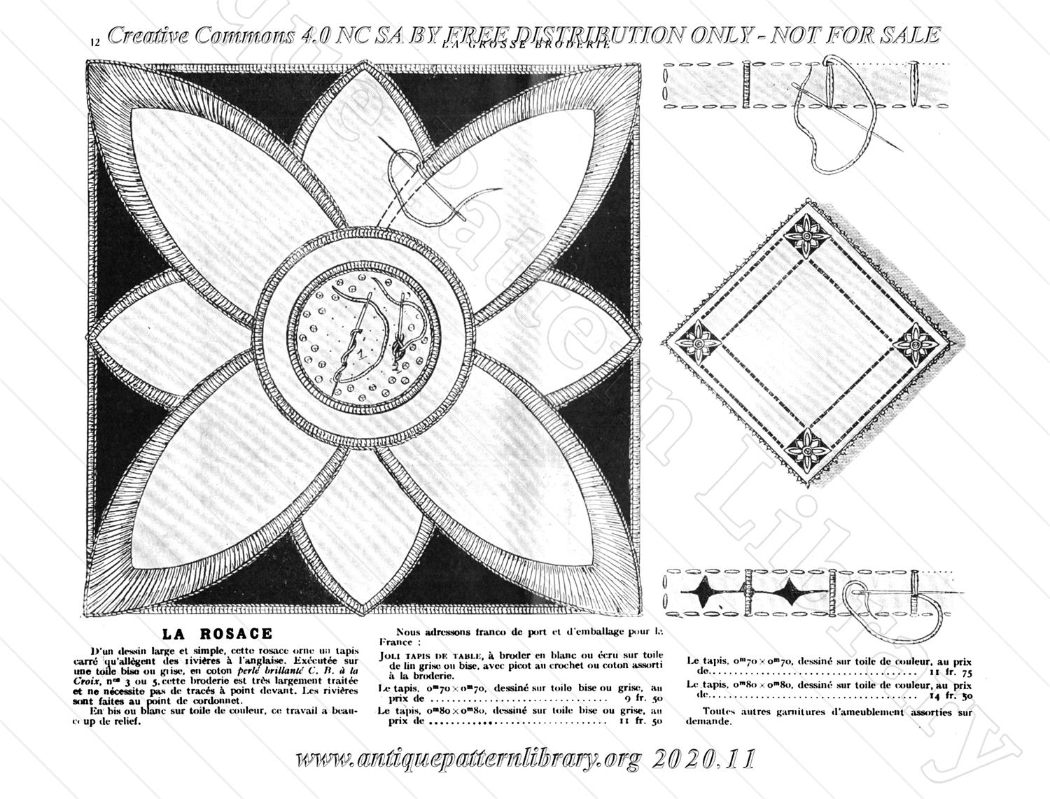 K-WK001 La Grosse Broderie