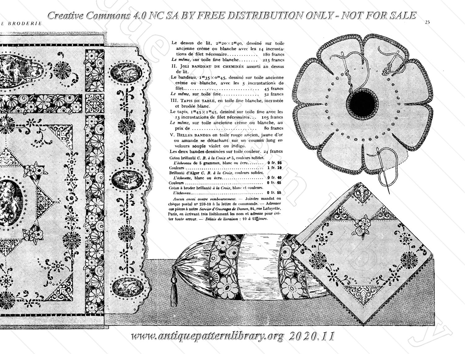 K-WK001 La Grosse Broderie