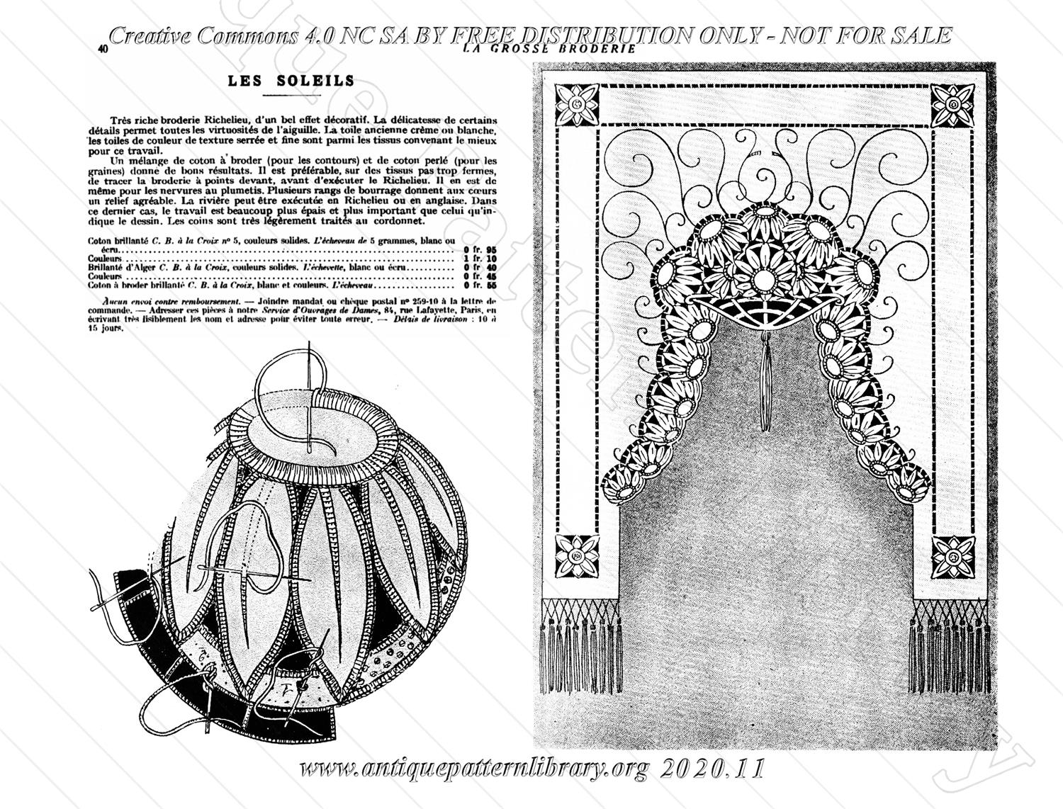 K-WK001 La Grosse Broderie